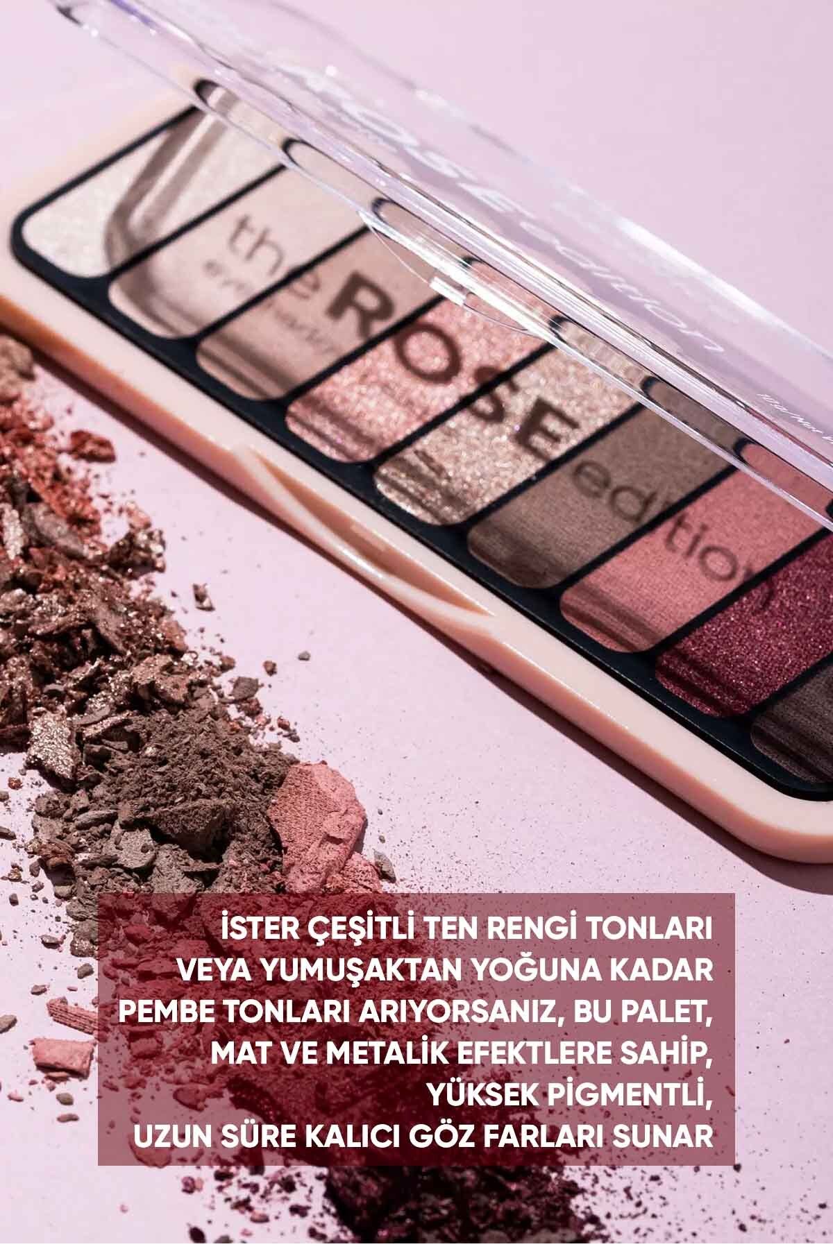 براش آرایشی مجموعه برس سایه چشم و چراغ جلو ROSE Essence