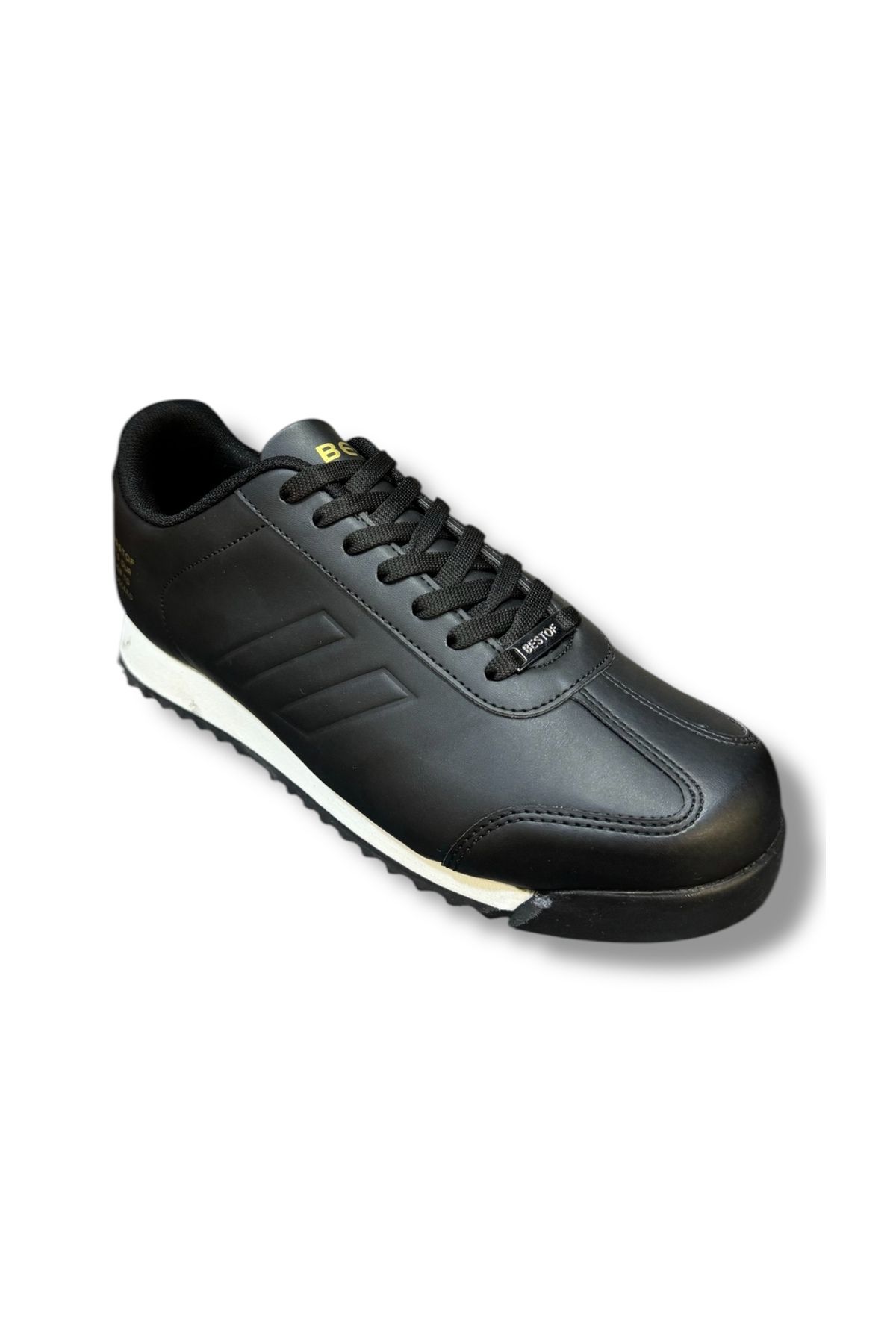 İdeal Bestof 61-M Erkek Deri Çok Rahat Klasik Günlük Spor Sneaker Ayakkabı