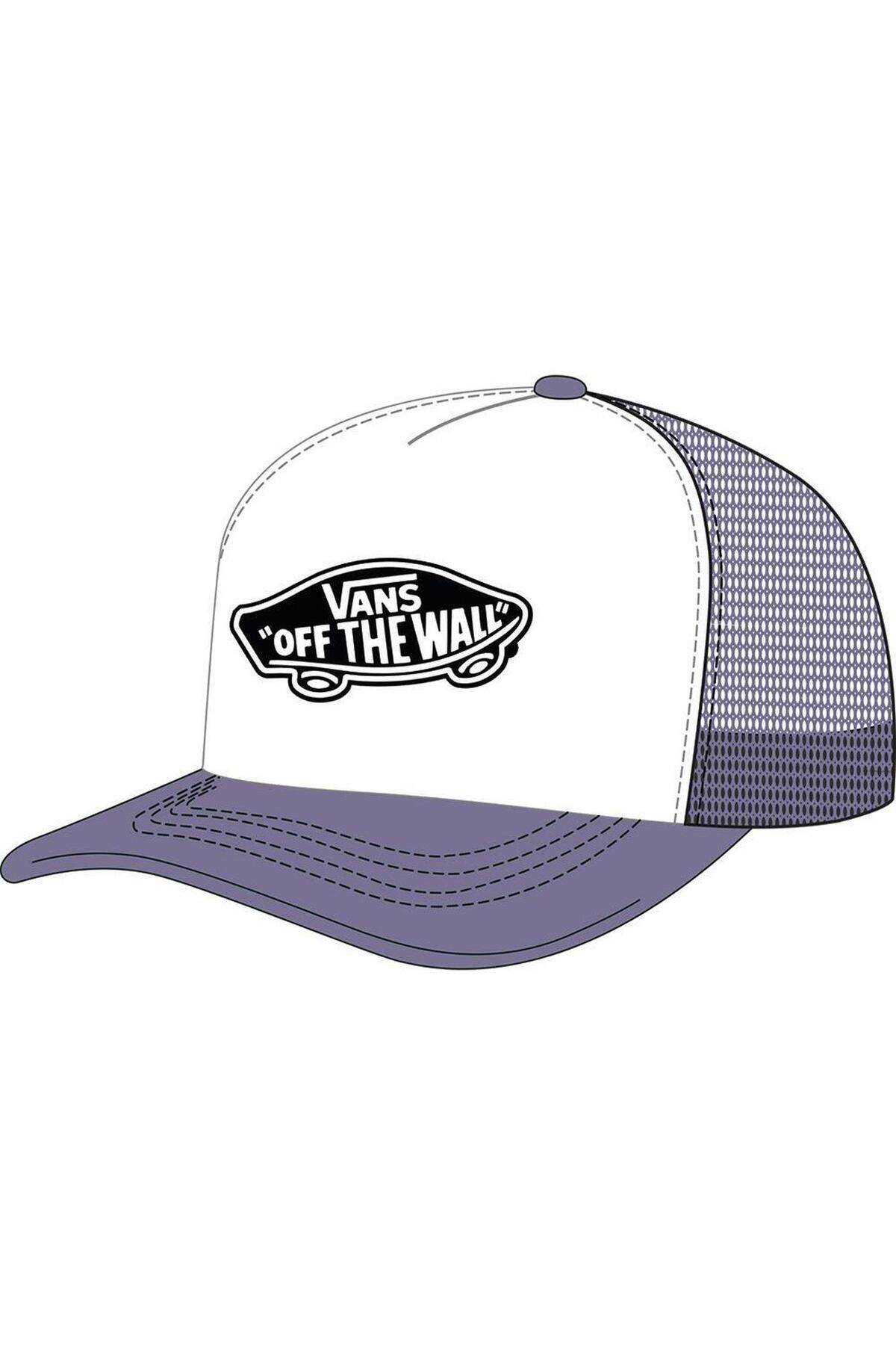 Vans CLASSIC PATCH CURVED BILL TRUCKER Unisex Şapka VN00066X6PH1 Mor-STD