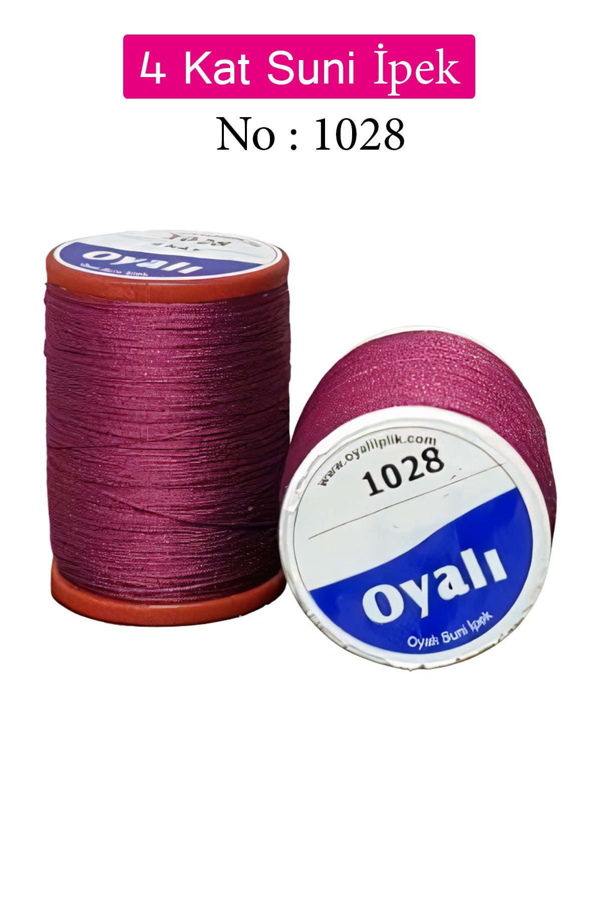 Royaleks Oyalı 4 Kat Suni İpek İplik İğne Oyası Boncuk İpi Tığ Oyası No:1028