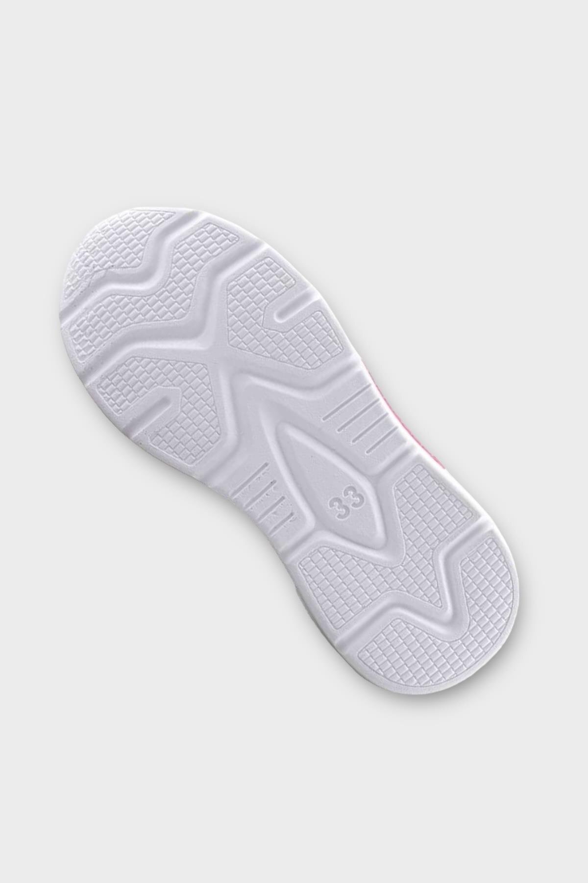 Liger-Children's Velcro Smart Lacing Sports Shoes Gray - Powder 4