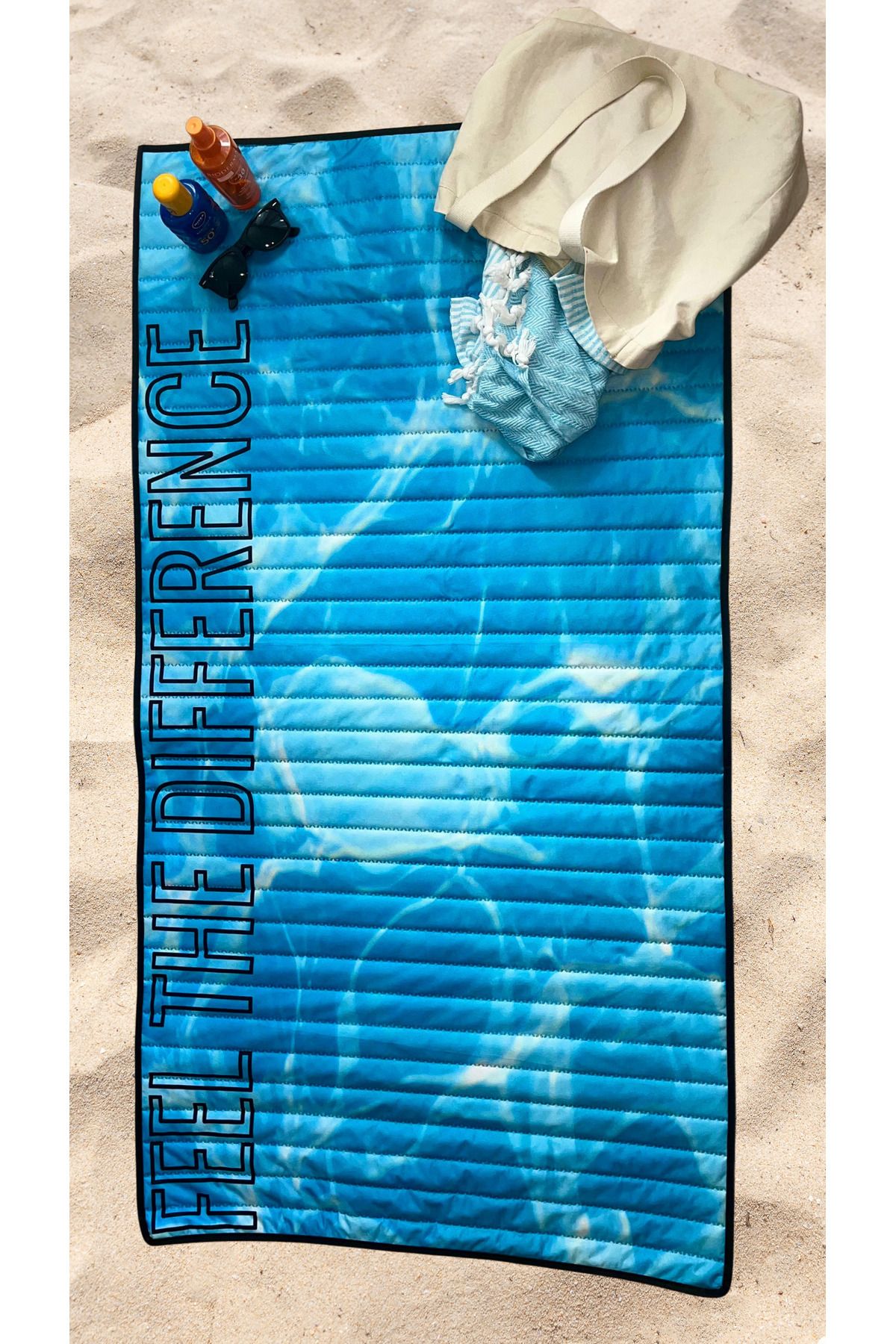 Sertil 1 Adet Desenli Plaj Hasırı 75 x 145