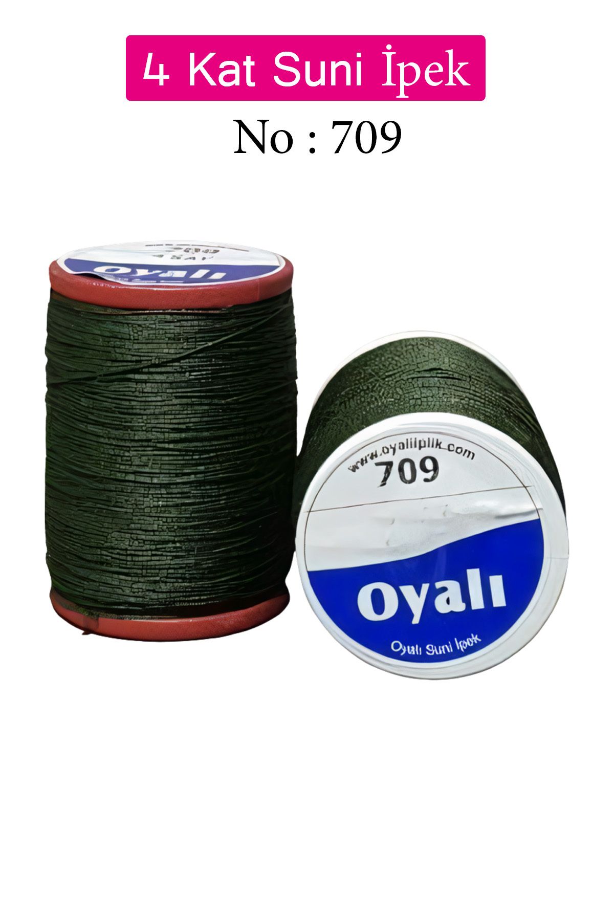 Royaleks Oyalı 4 Kat Suni İpek İplik İğne Oyası Boncuk İpi Tığ Oyası No:709