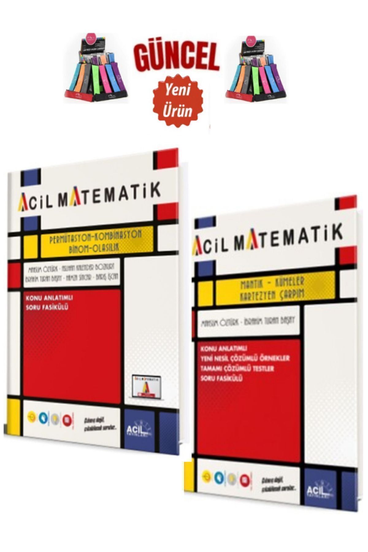 Acil Yayınları Güncel Tyt Matematik Permütasyon-Mantık Konu Anlatımlı Fasikül Seti+Kalemlik