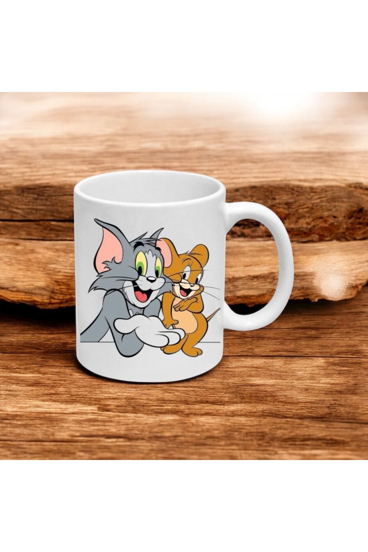 AURALE BASKI TOM VE JERRY BASKILI KUPA BARDAK