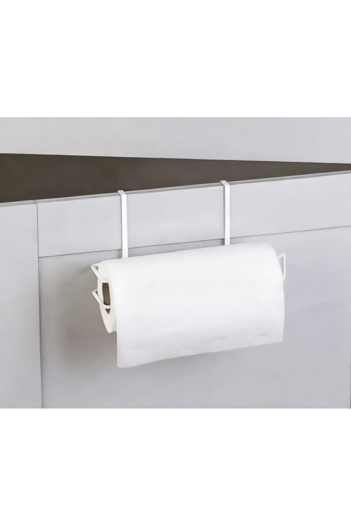 SAY HOME-Closet Hanging Towel Napkin Holder (White) 1