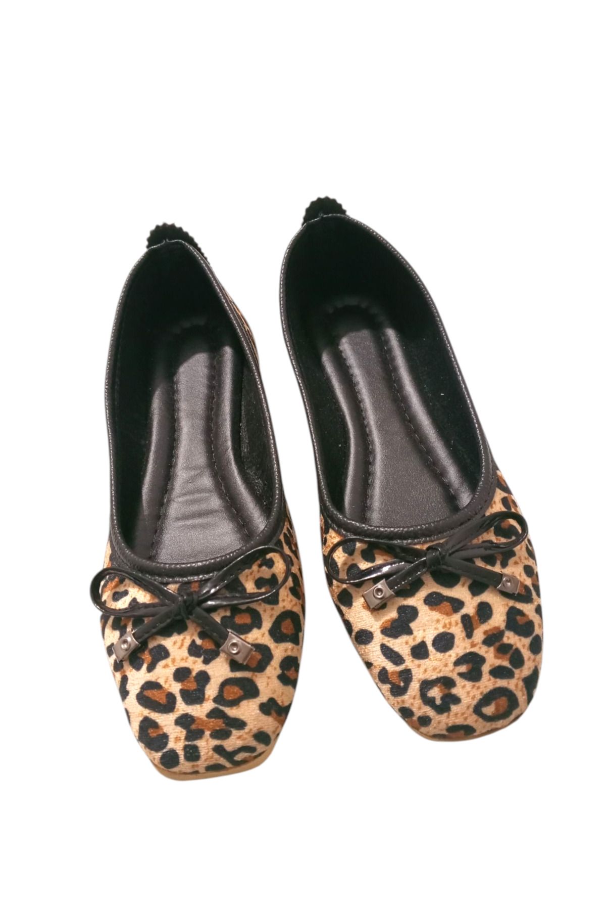 Butik LEOPAR FİYONKLU KADIN BABET GÜNLÜK AYAKKABI