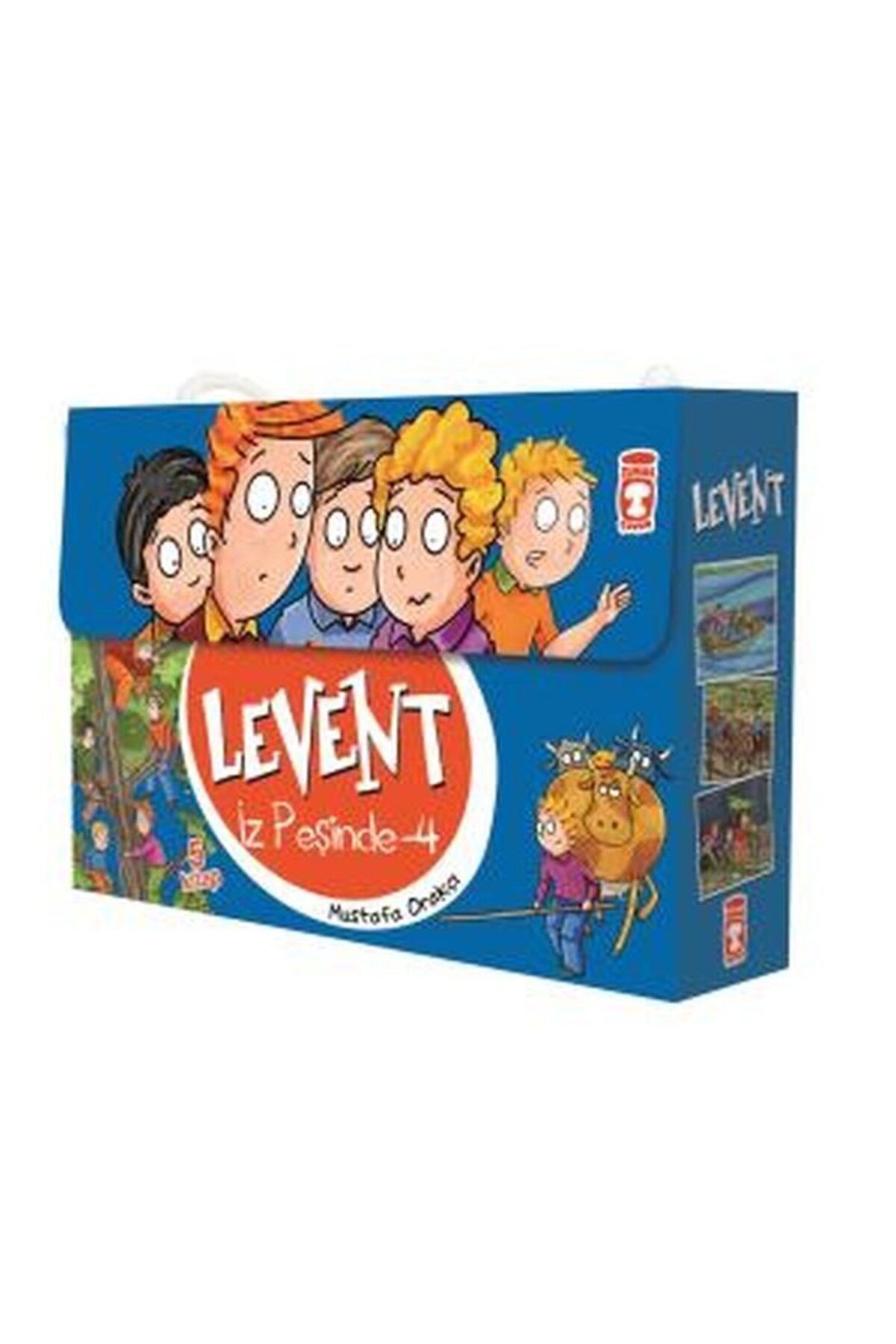 Destek Yayınları Levent İz Peşinde 04 Set 5 Kitap Takım