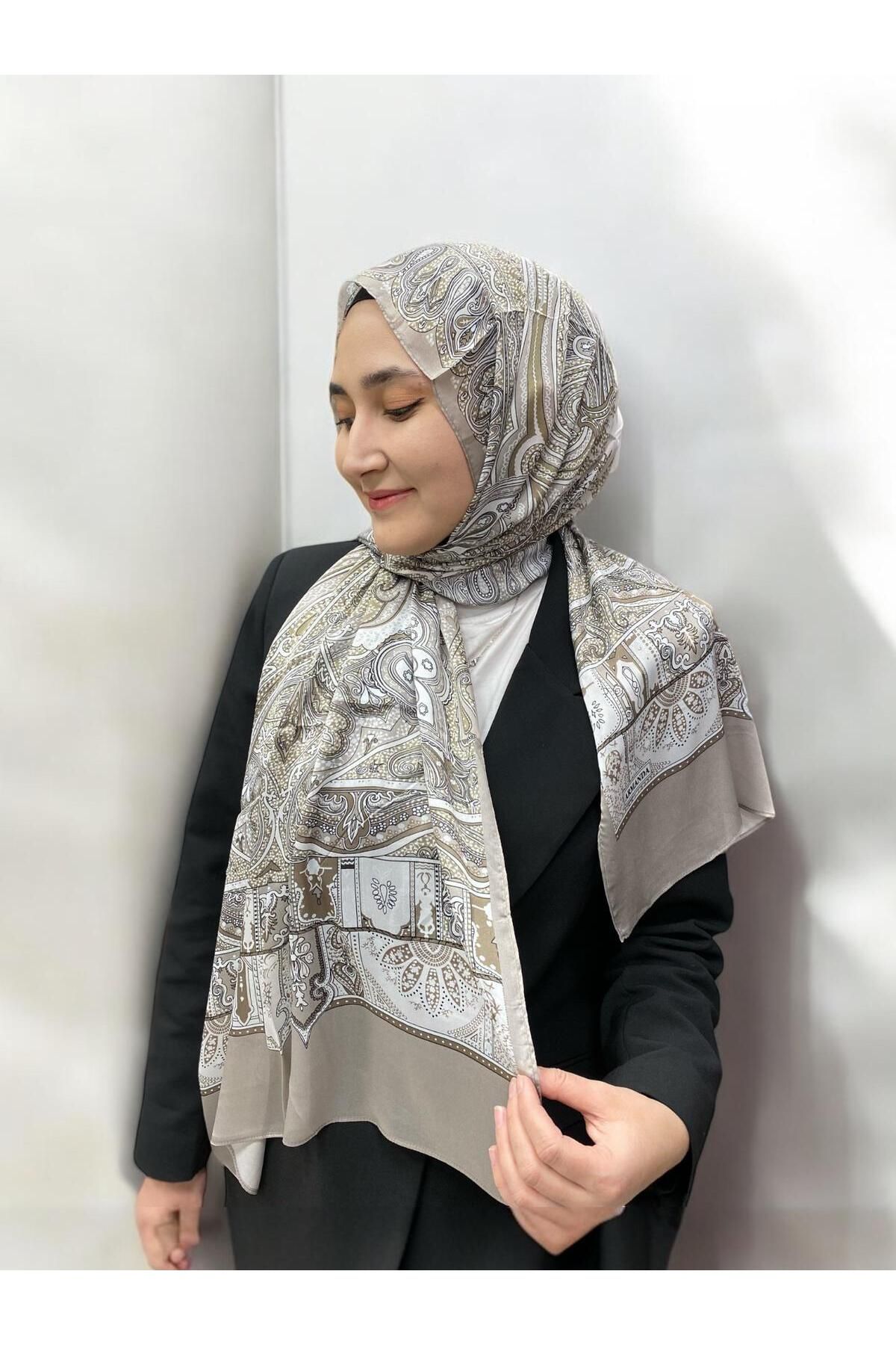 ARMANDA ETHNIC VUAL ŞAL - BEJ - 4456-03