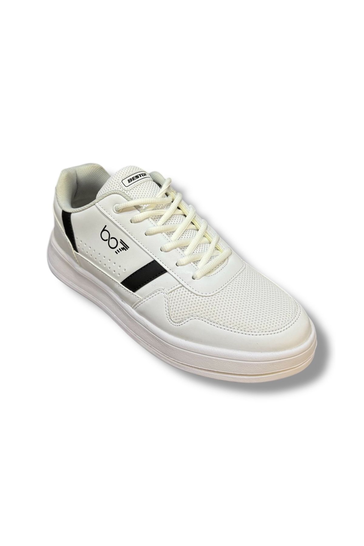 İdeal Bestof 147-M Erkek Baskılı Fileli Çok Rahat Klasik Günlük Spor Sneaker Ayakkabı