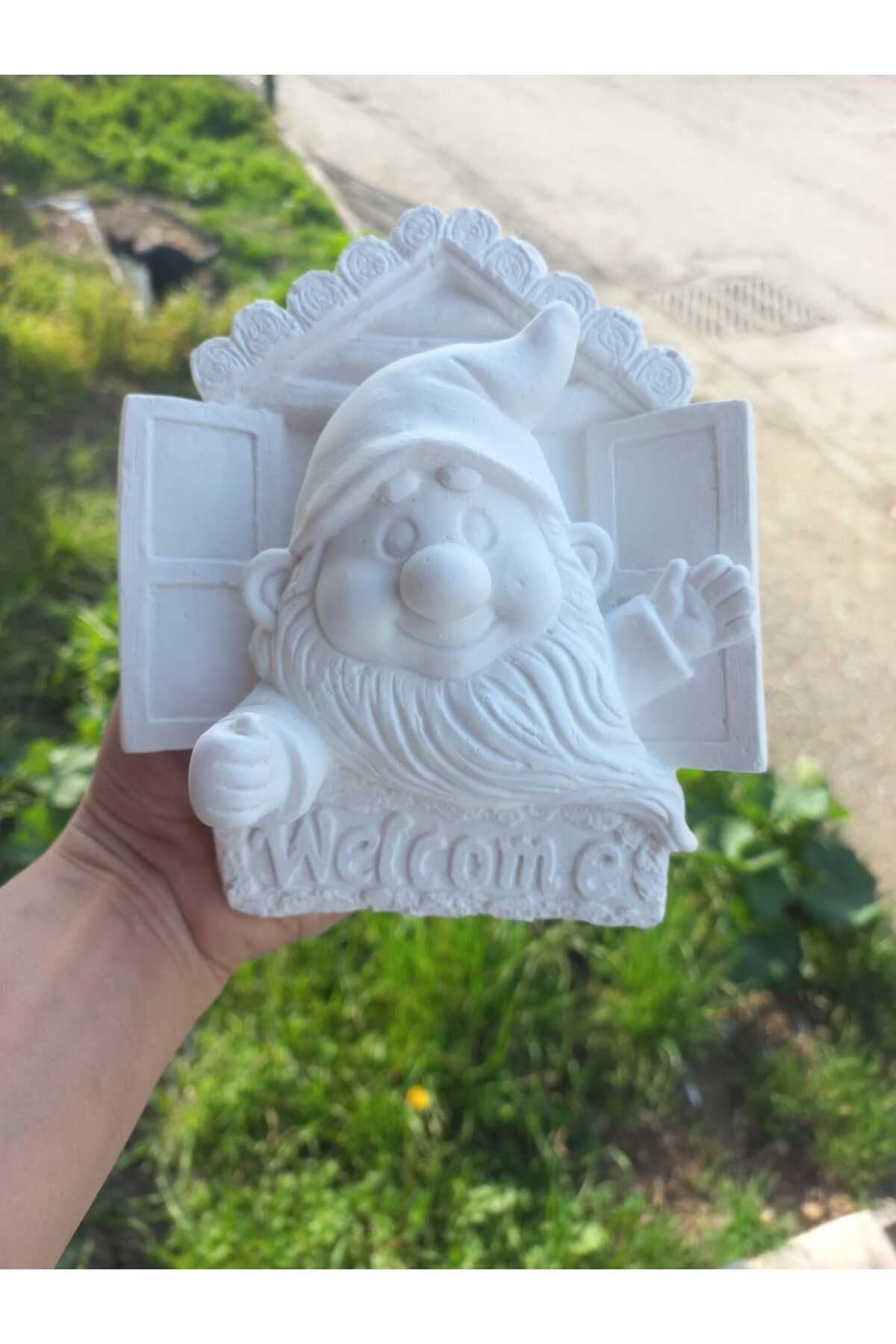 Tasarım Fenerli Balkon Süsü Cüce