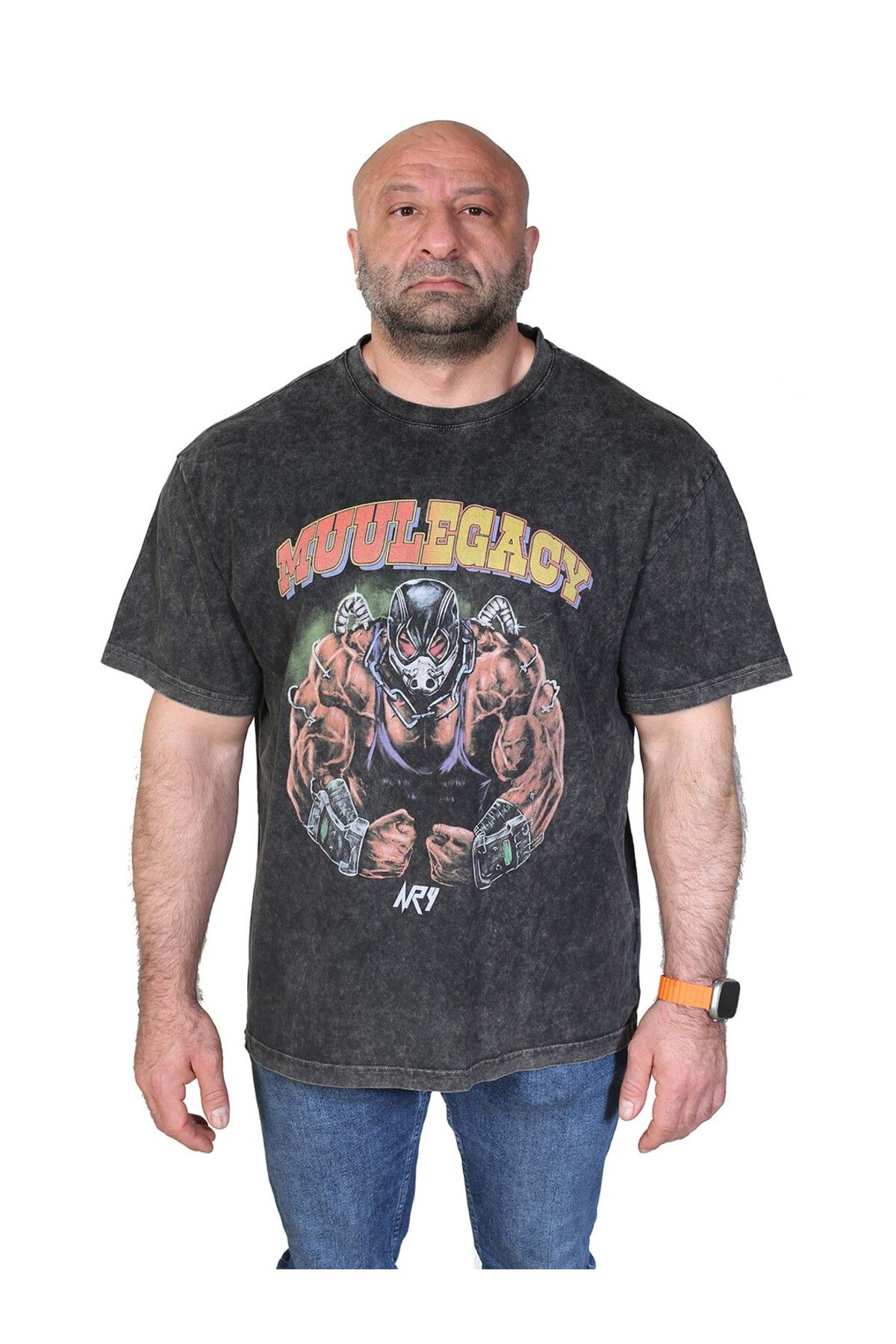 Muu Legacy BANE Oversize T-Shirt %100 Pamuk Dijital Baskılı