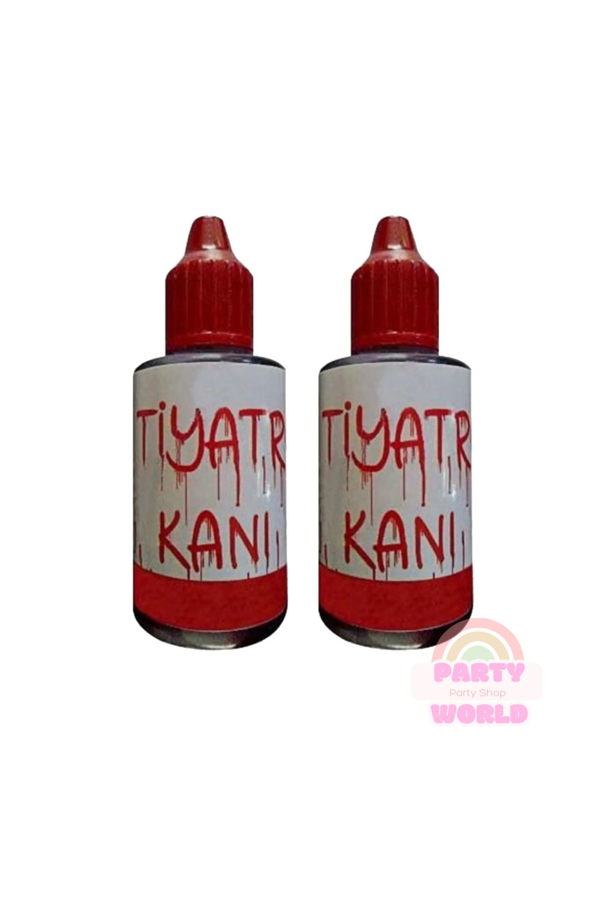 party world 2 Adet Tiyatro Kanı – 25 gr Tüp – Sahne & Parti Makyaj Kanı