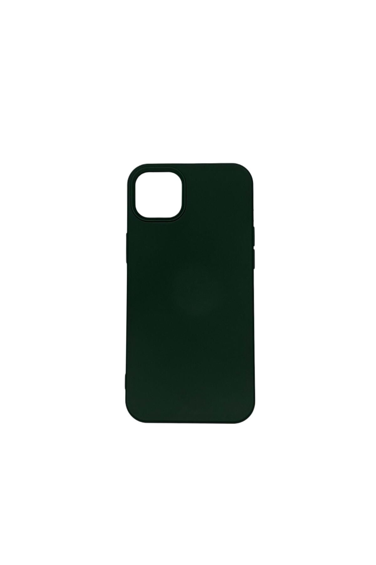 OCTBJX Koyu Yeşil Iphone 14 Plus Uyumlu Lansman Kılıf