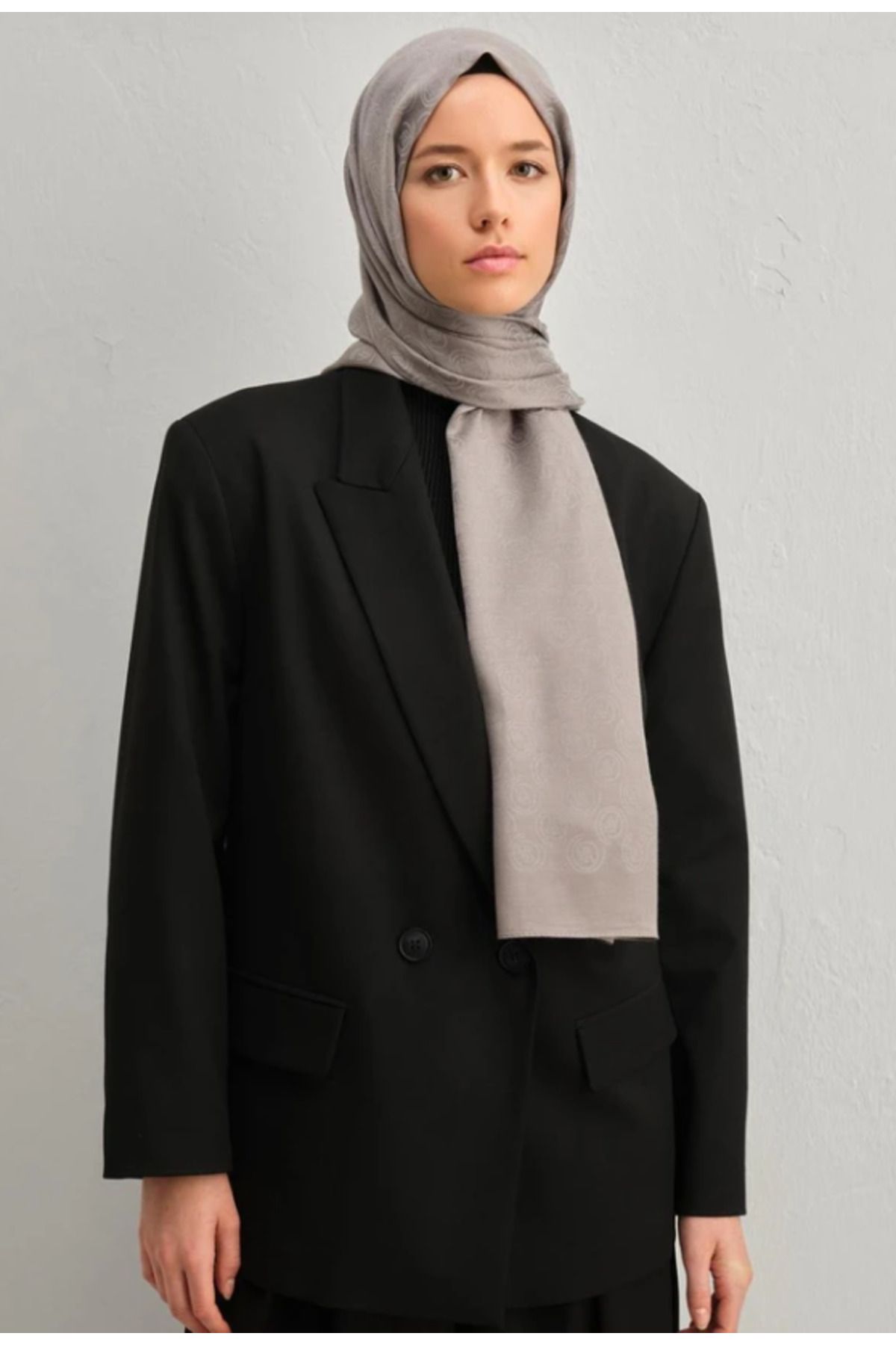 Armine Trend Lyon Şal 2-245360 Gri