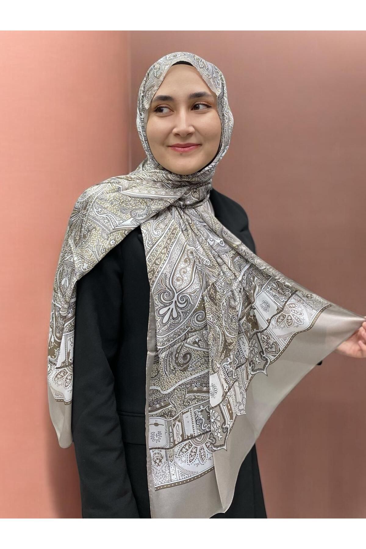 ARMANDA ETHNIC VUAL ŞAL - BEJ - 4456-07