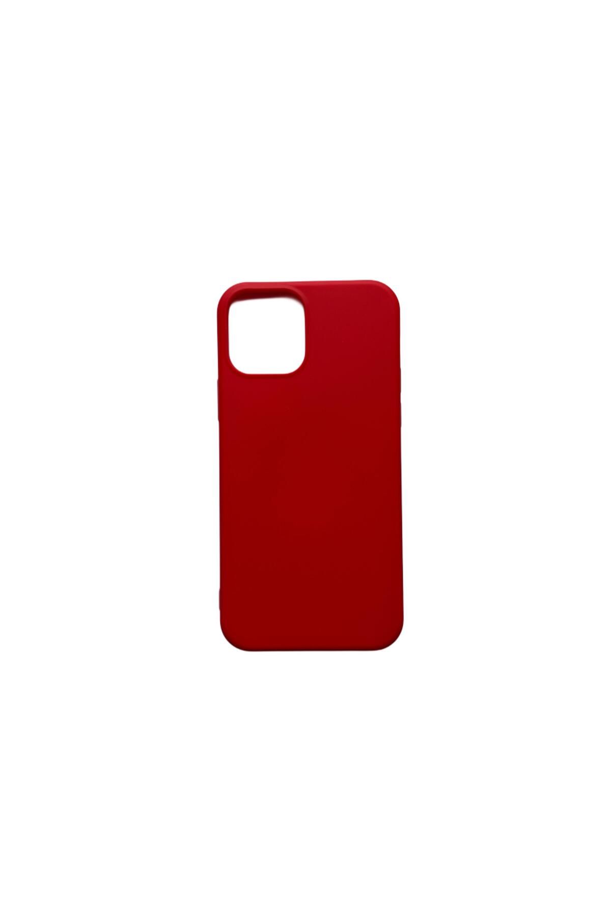 OCTBJX Kırmızı Iphone 12/12Pro Uyumlu Lansman Kılıf