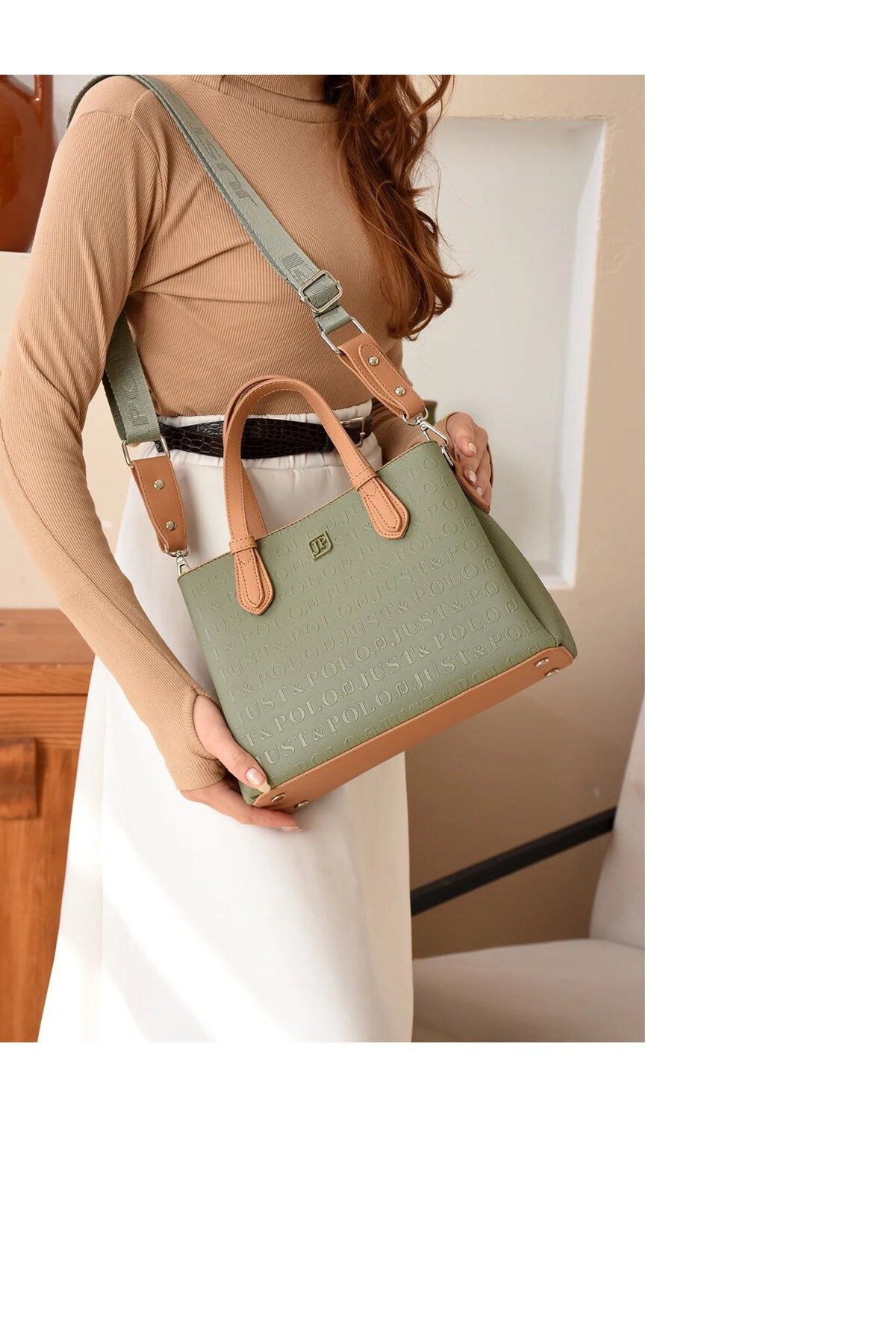 Just Polo JP4113 KADIN EL VE OMUZ ÇANTASI OZT4113