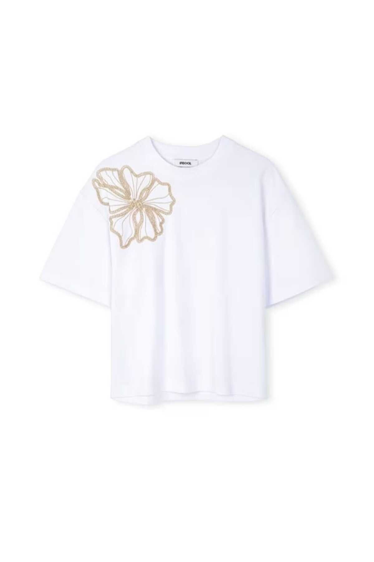 Ninti Boutique Nakışlı t-shirt