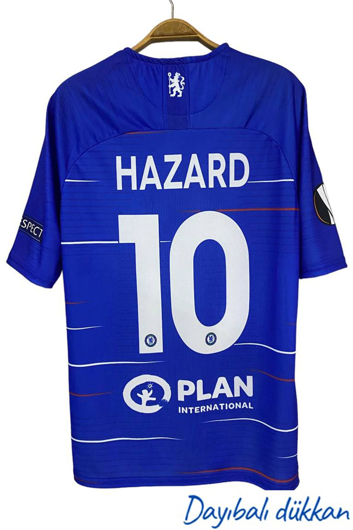 DAYIBALI DÜKKAN DAYIBALI CHE Eden Hazard 2019/20 Kısa Kol Avrupa Ligi Final Forması