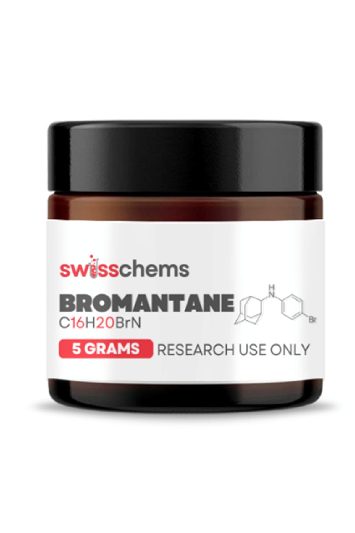 swiss chems SwissChems Bromantane, 5 grams .Orj Usa Firma Ürünü.4175