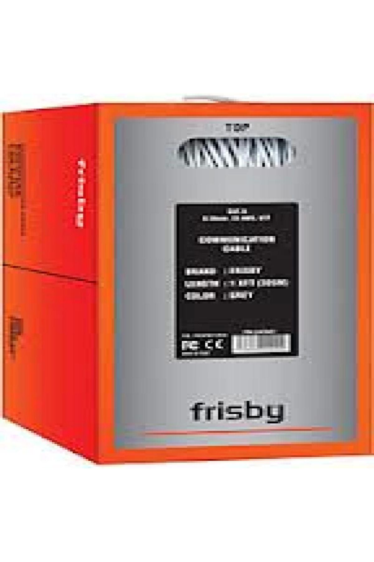 ÇAVDAR FRISBY FR-CAT601 305MT 0.58MM 23AWG CAT6 UTP KABLO GRİ