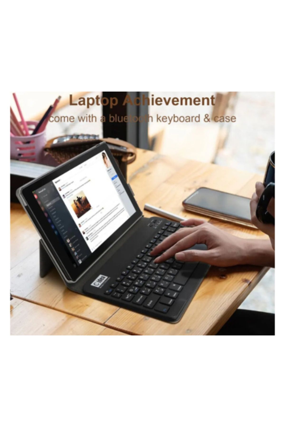 CIDEA-C Idea CM7000 Plus 10'' 5G Android Tablet – Dual SIM, Face Unlock, Keyboard & Case Included 2