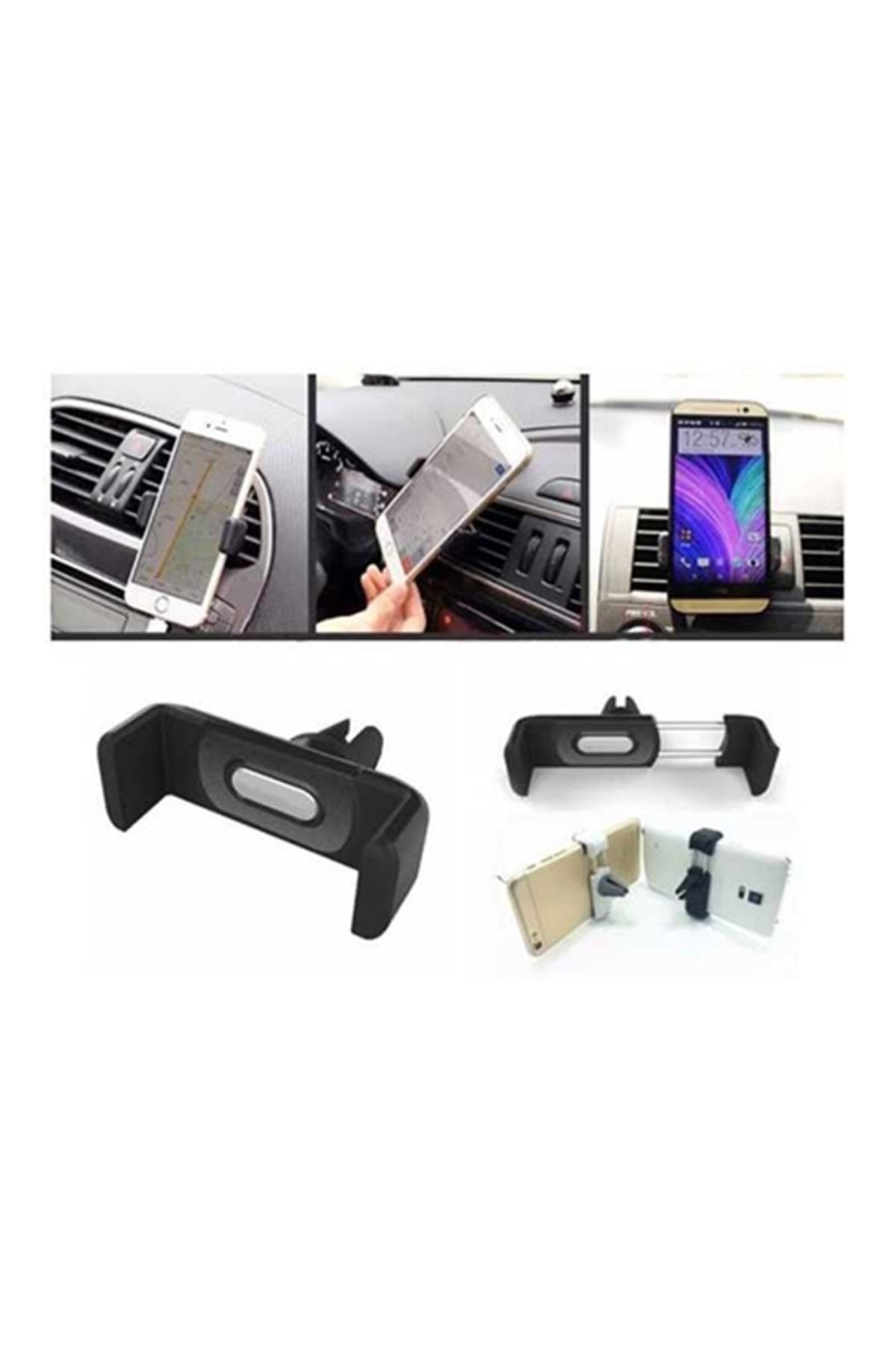KfksStore Araç Klimasına Takılan Kıskaçlı Telefon Tutucu