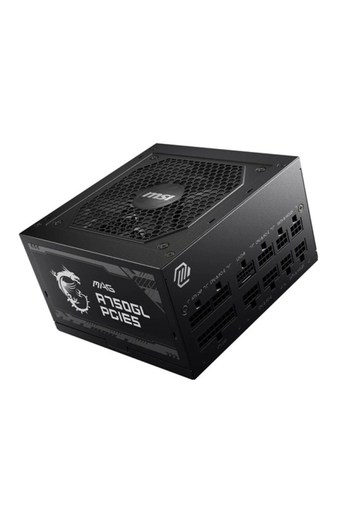 ÖYKÜ VE YİĞİT MSI 750W 80+ GOLD A750GL PCIE 5.0 TAM MODÜLER POWER SUPPLY
