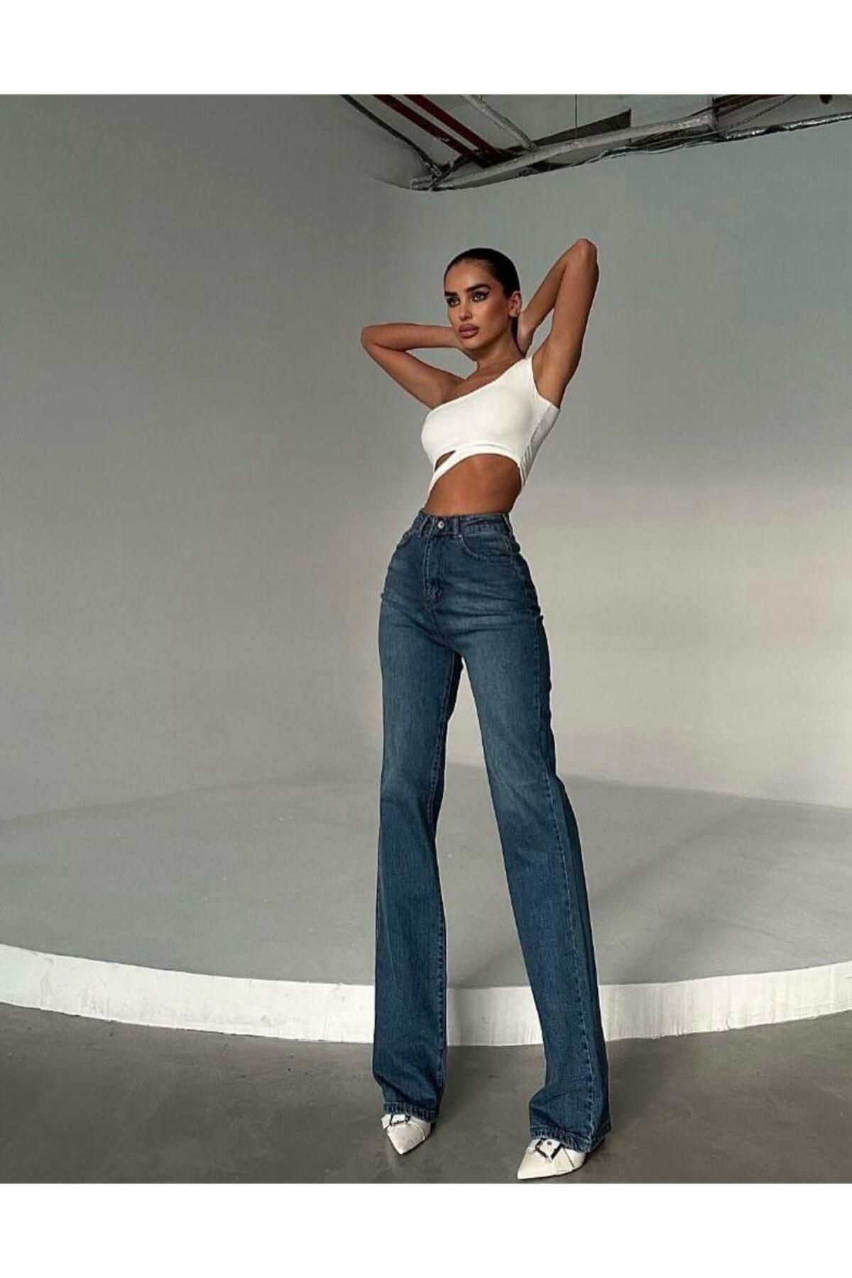 EB Denim Geniş paça Kot pantolon