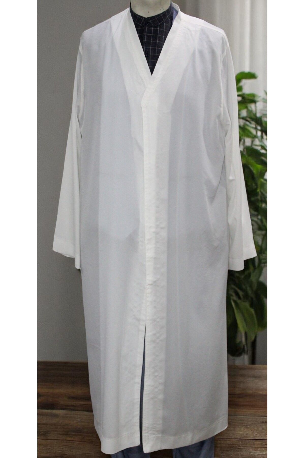 SOFT Buhara Yaka Yetişkin Namaz Cübbe-krep cübbe-kupra cübbe-kırışmaz namaz cübbe