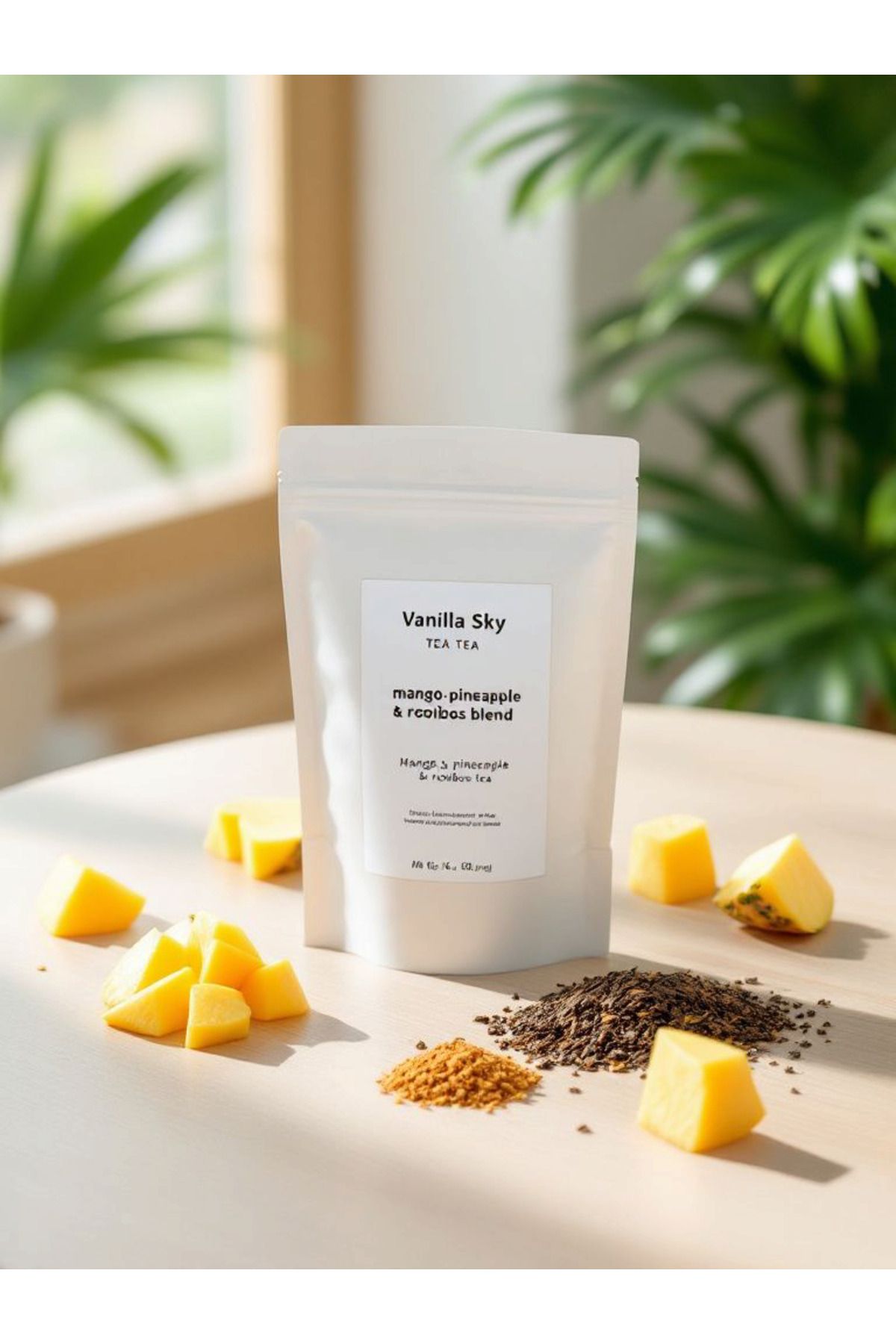 Goffee Vanilla Sky Tea Mangolu Ananaslı Rooibos Çayı 50 gr