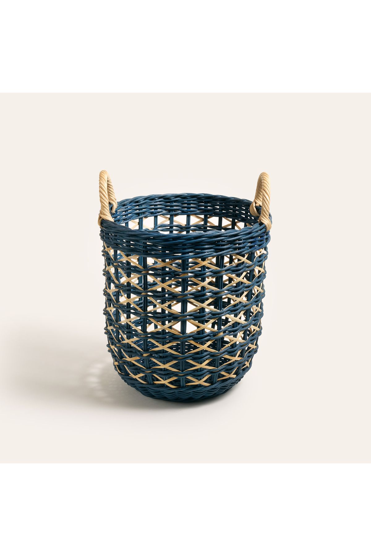 Zsa Zsa Zsu Java Rattan Sepet 34 Cm Lacivert