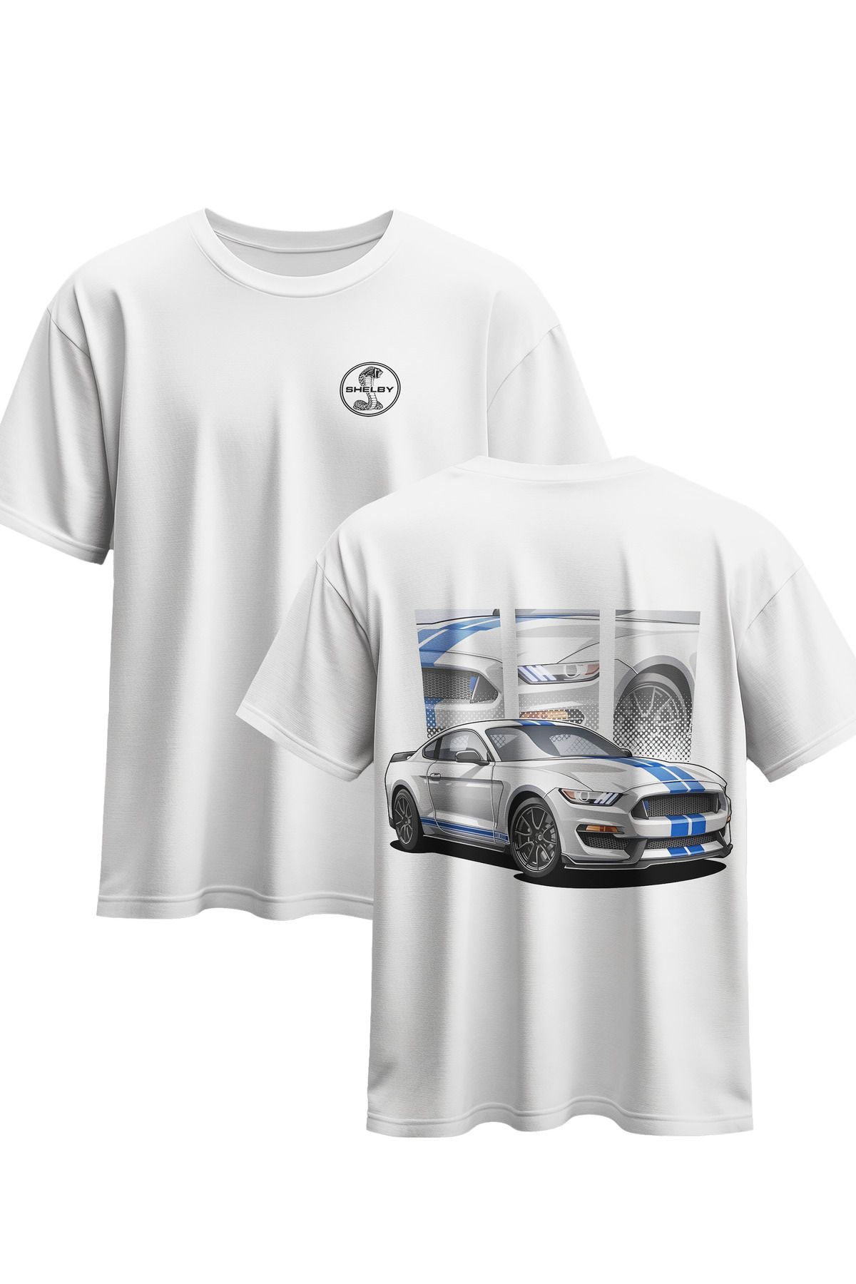 kidzzy Ford Mustang Shelby GT350 Baskılı T-Shirt