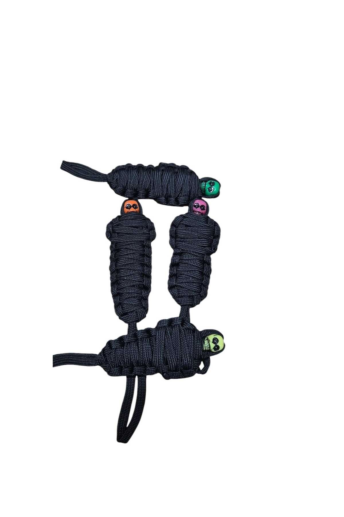 moonparacord Paracord Mumya Kuru Kafa Anahtarlık