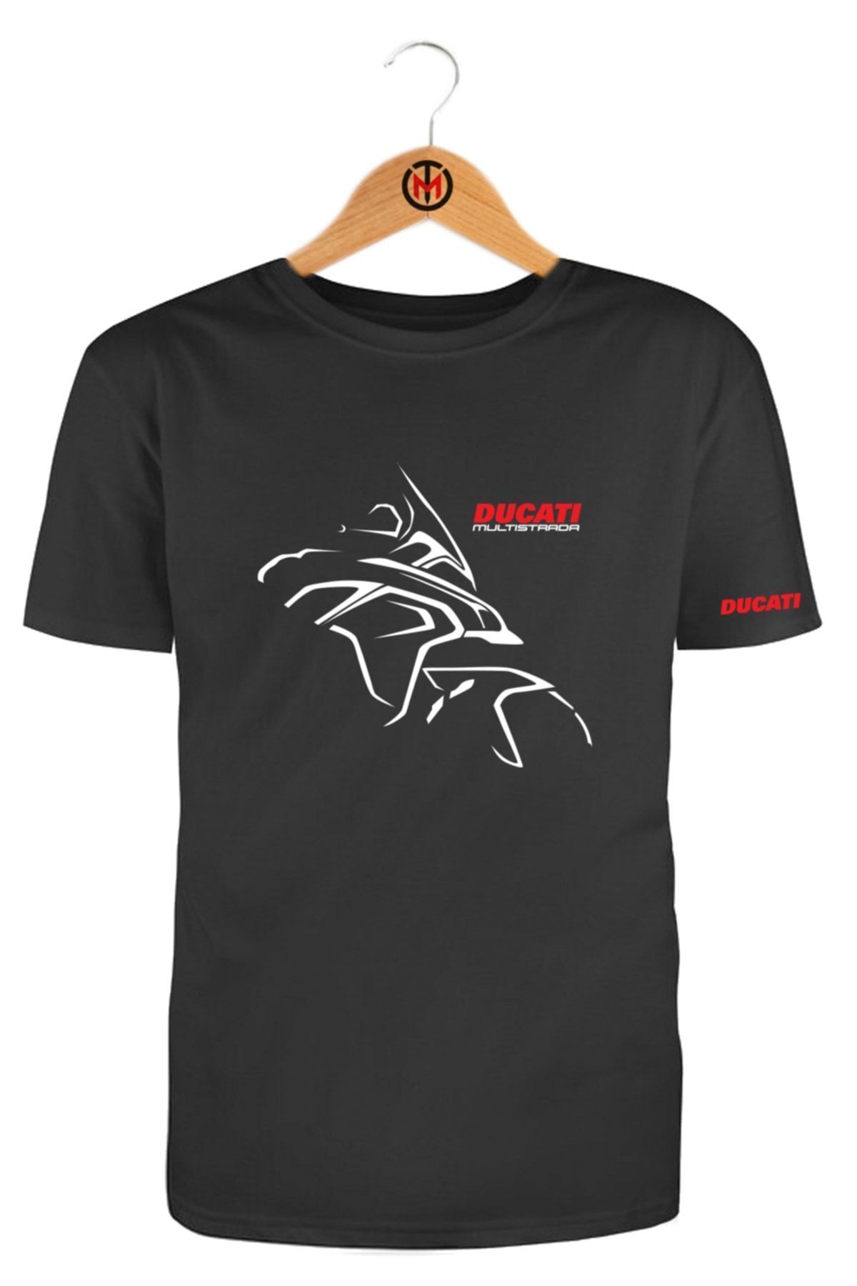 Pisa Art Ducati Multistrada Unisex Tişört
