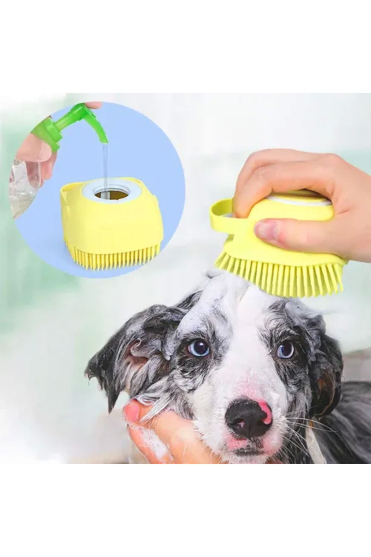 feifei Şampuan Hazneli Kedi Köpek Yıkama Kesesi