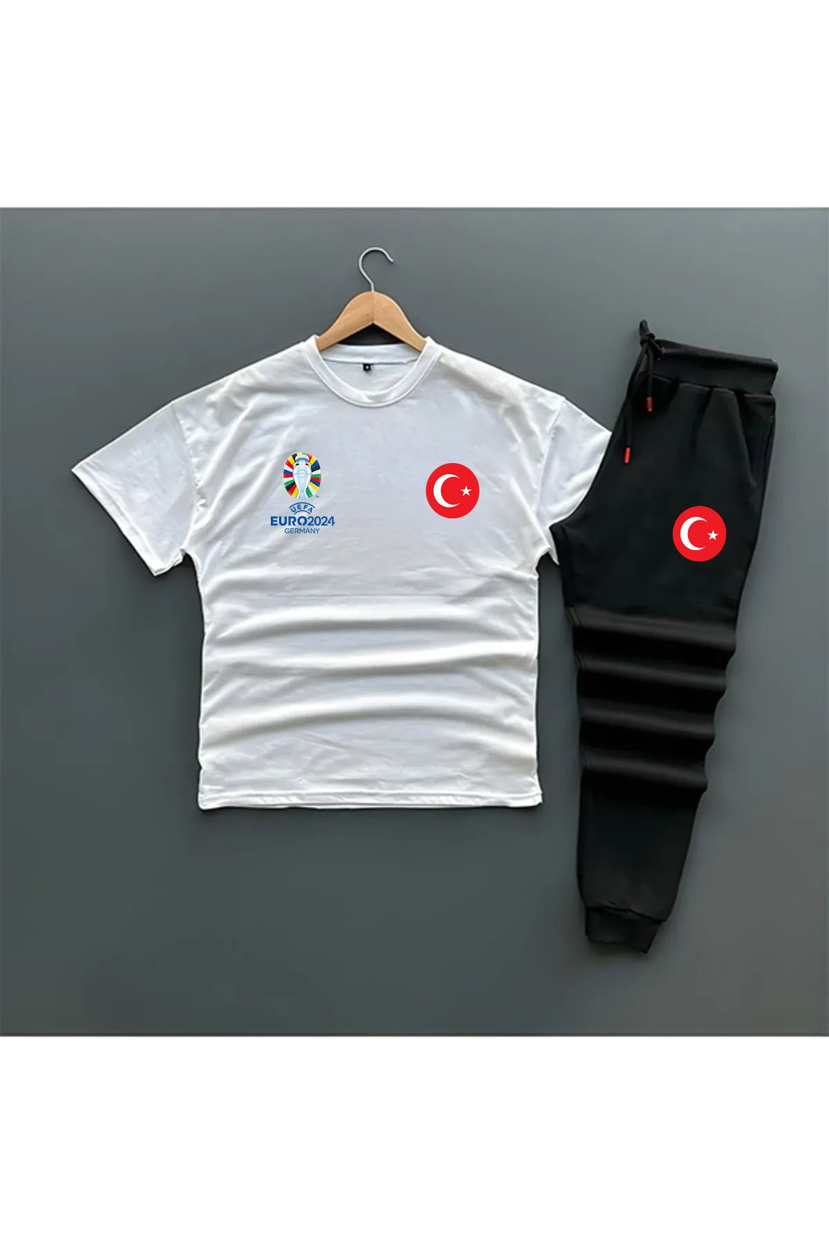 Pisa Art MİLLİ TAKIM ERO 2024 ÖZEL TASARIM EŞOFMAN ALTI-TSHİRT KOMBİNİ