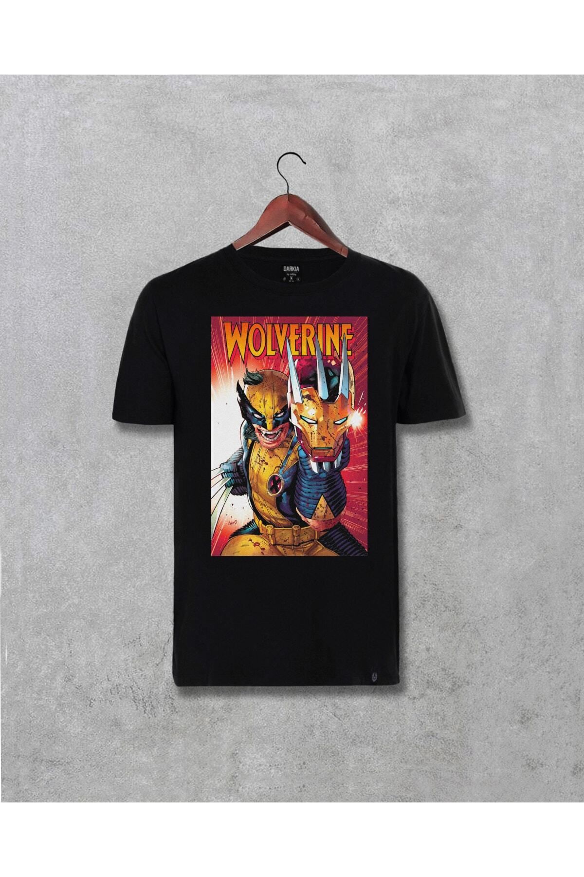 Pisa Art Wolverine Özel Tasarımlı ve Özel Baskılı (Unisex) T-Shirt