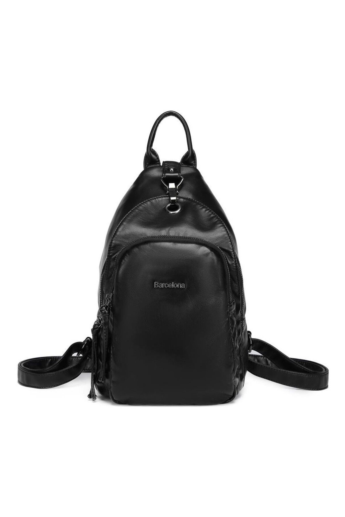 SMART BAGS BARCELONA YIKAMA DERİ KÜÇÜK BOY KADIN SIRT ÇANTASI