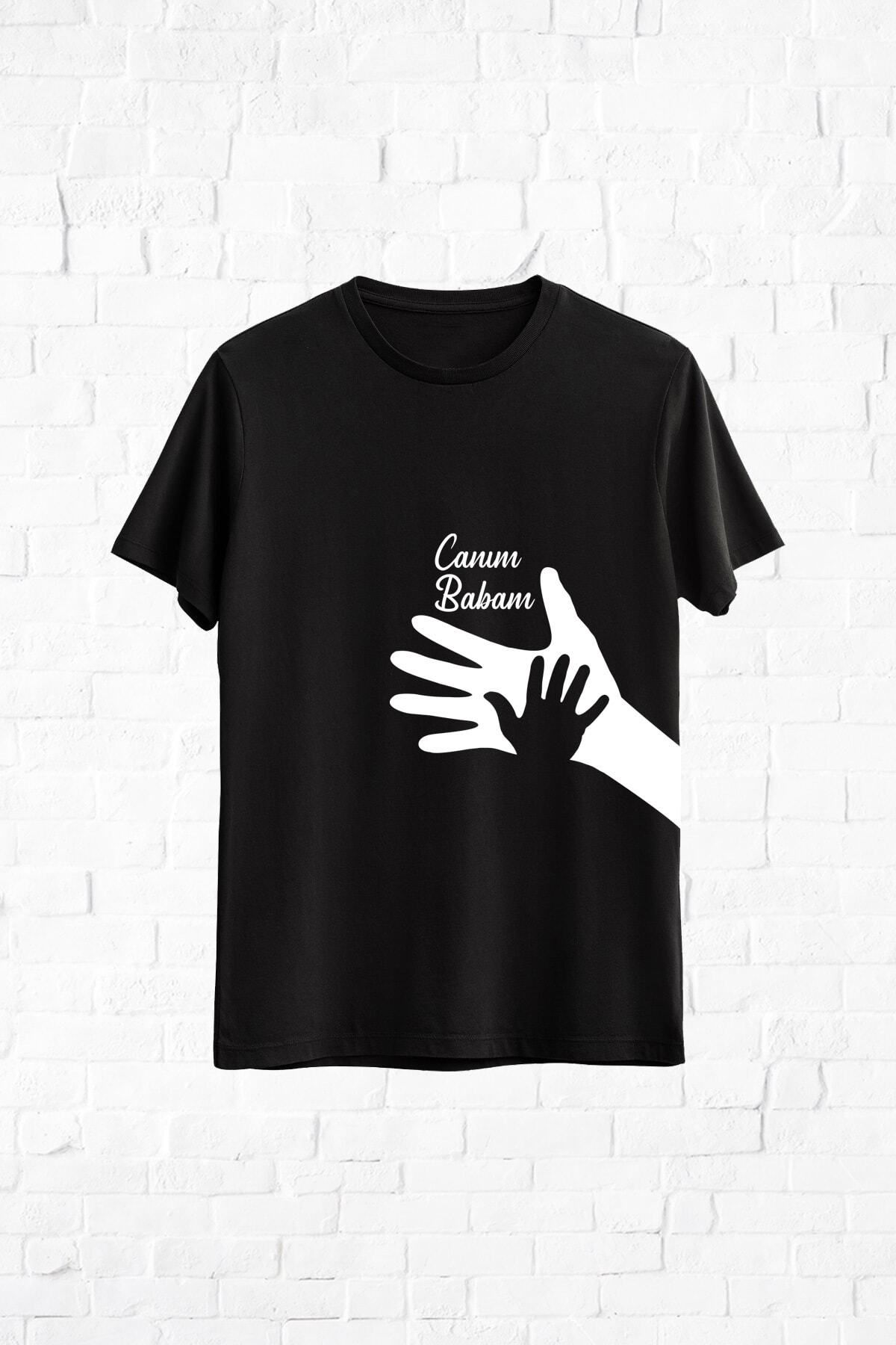 Pisa Art Canım Babam Baskılı - Yazlık Kısa Kol Tshirt