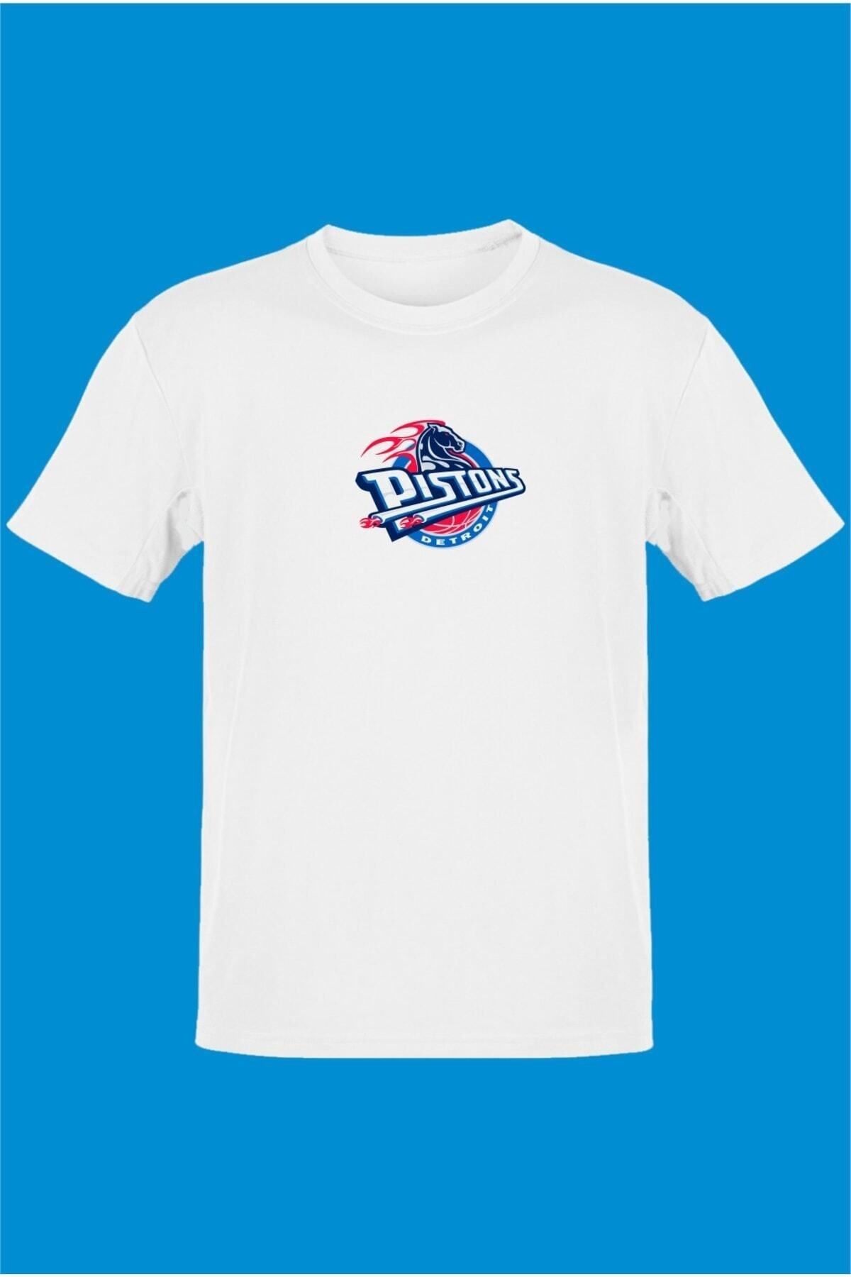 Pisa Art Detroit Pistons T-shirt