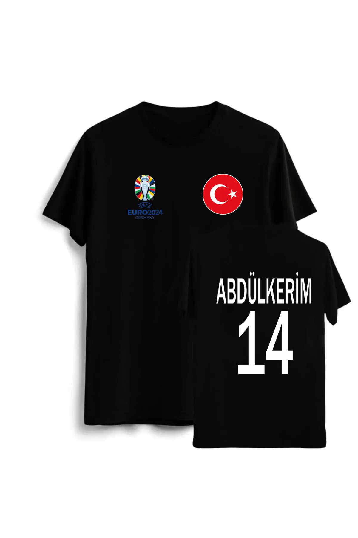 Pisa Art Türkiye Futbol Milli Takım Abdülkerim Bardakçı Euro 2024 Tasarımlı T-Shirt