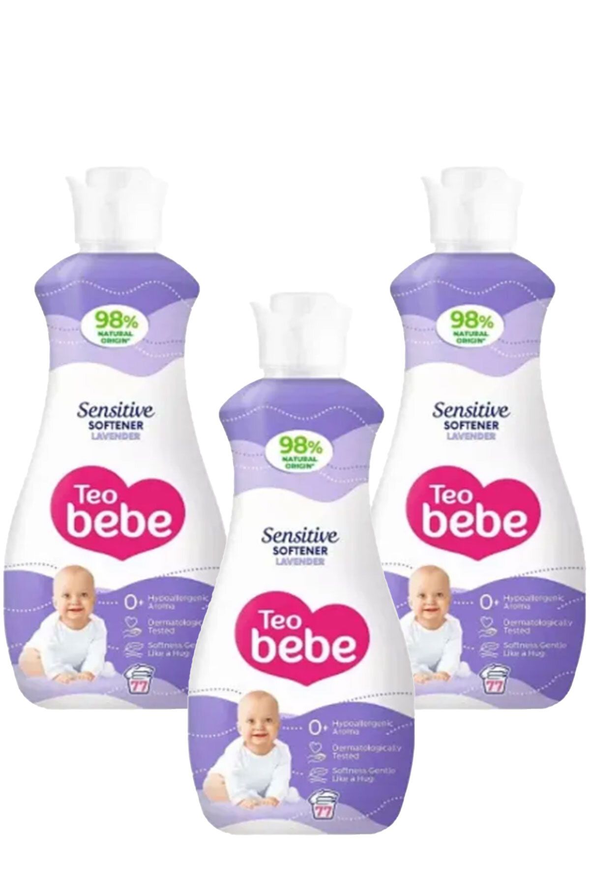 TEO BEBE Balsam De Rufe Sensibile Cu Lavandă, 1,7 L X 3 - One Size