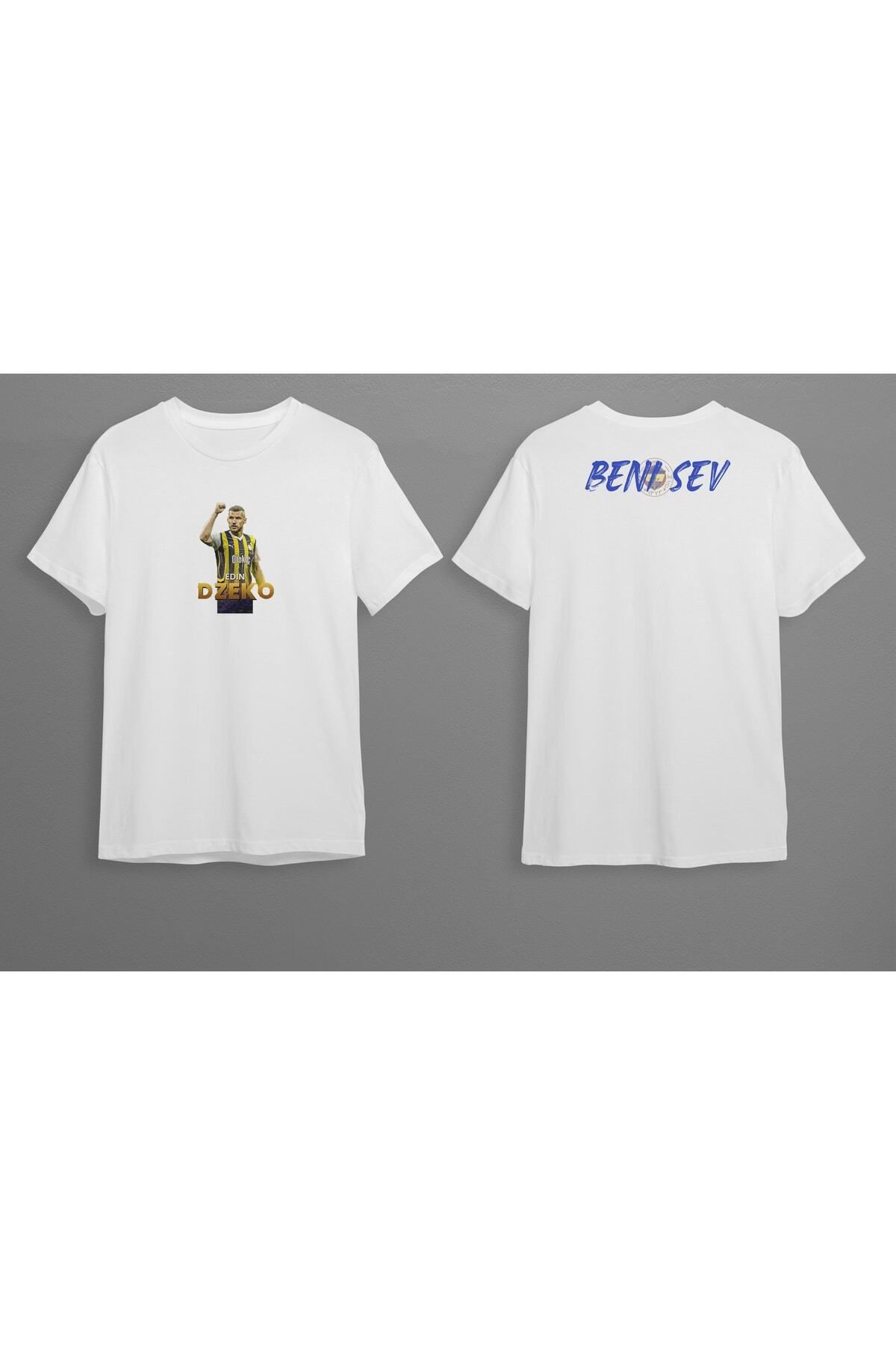 Pisa Art Dzeko Benı Sev Baskılı Basic T-Shirt