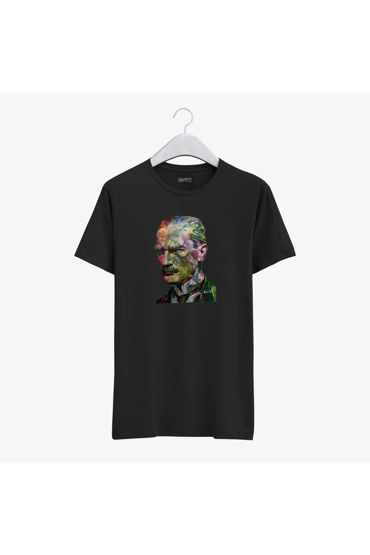 Pisa Art Mustafa Kemal Atatürk Tasarım Baskı Tshırt 01