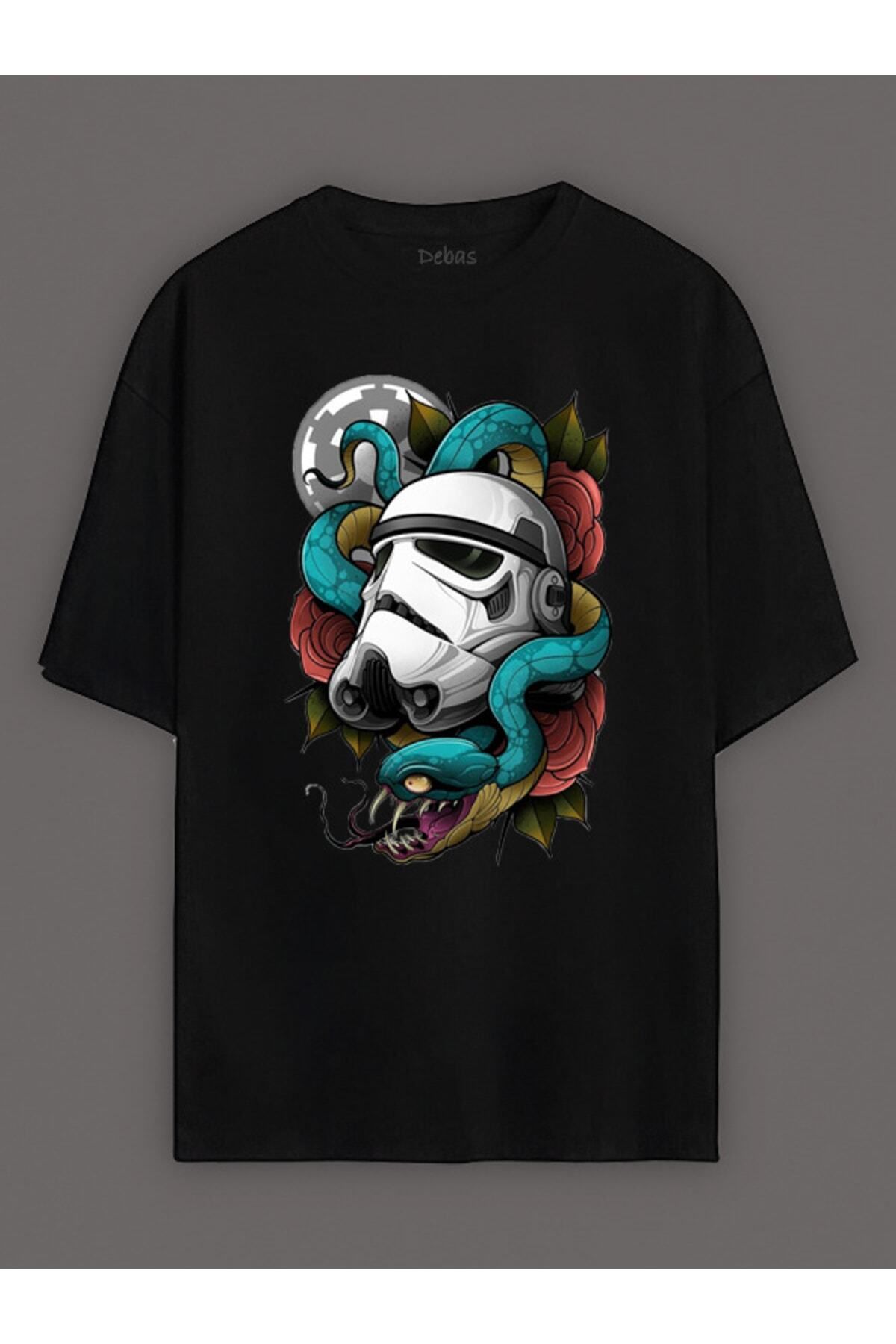 Pisa Art Unısex Trend Baskılı Oversize T Shirt