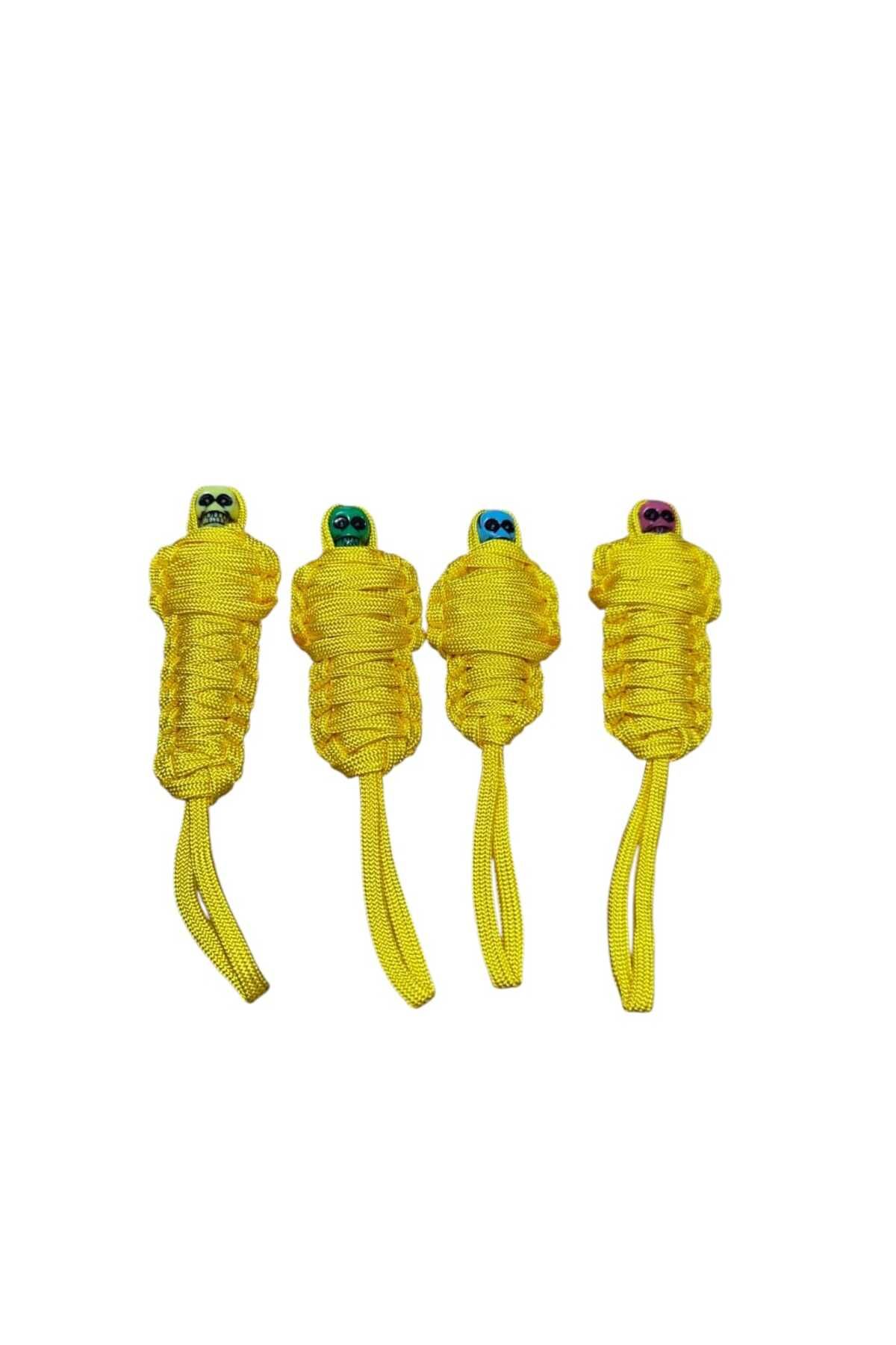moonparacord Paracord Mumya Kuru Kafa Anahtarlık