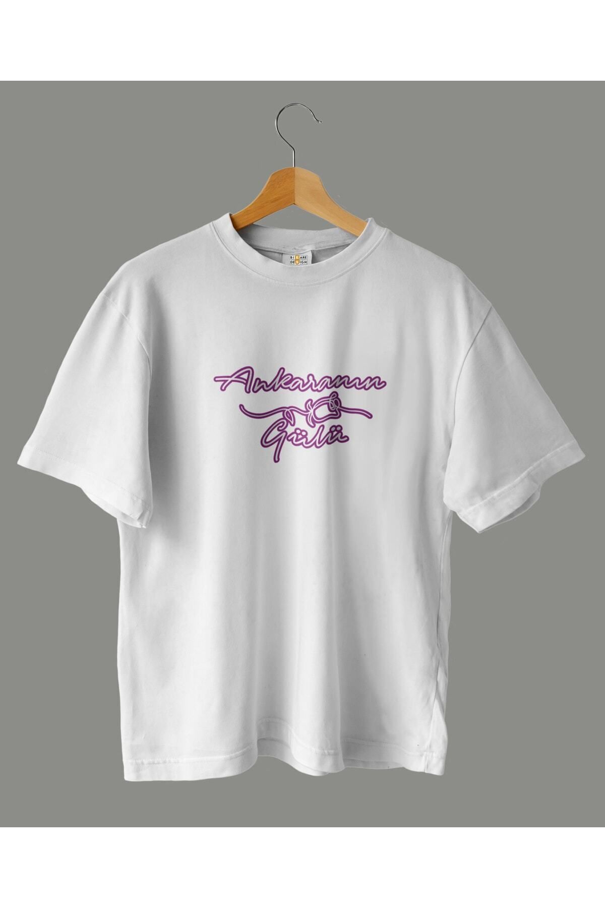 Pisa Art Ankaranın Gülü Tasarımlı 20/1 Compact T-shirt