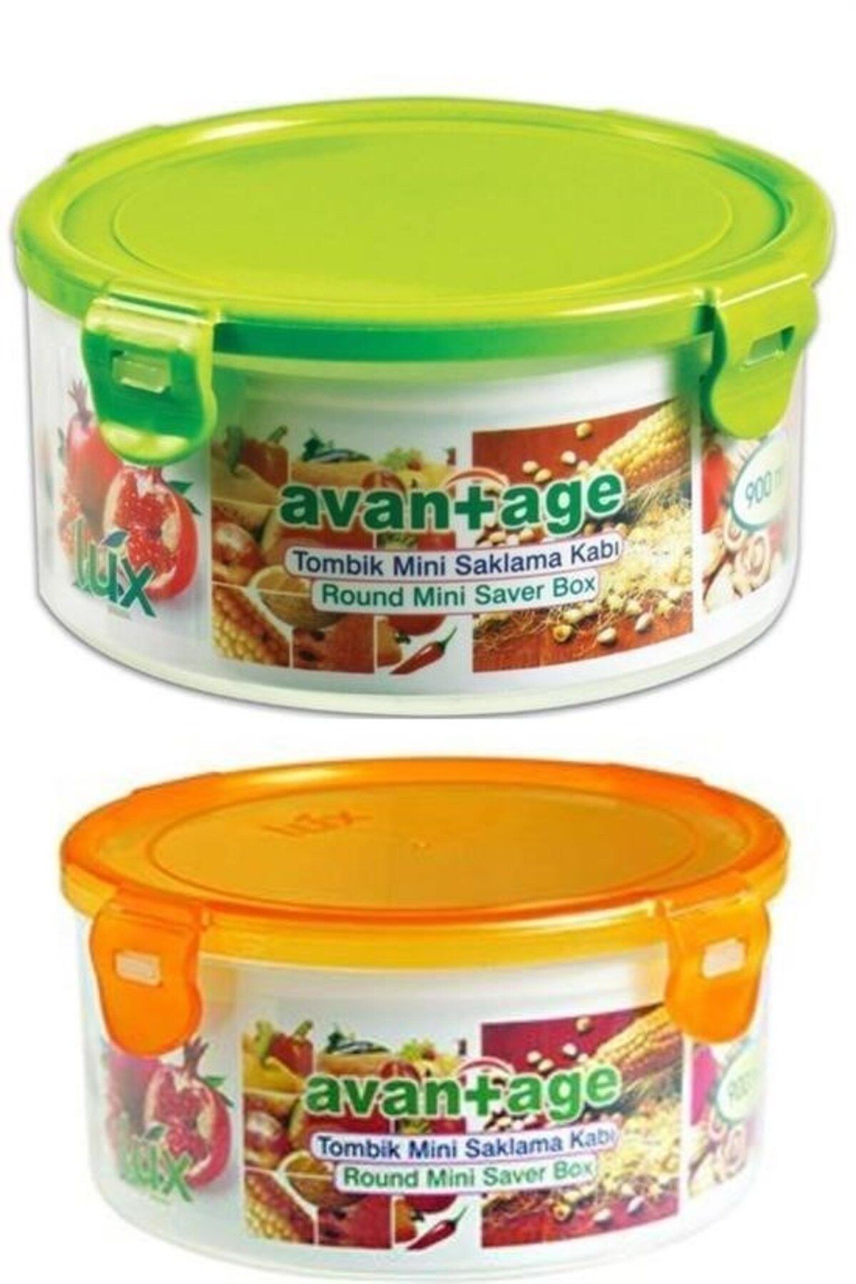 KfksStore Tombik Mini Saklama Kabı 900 ml